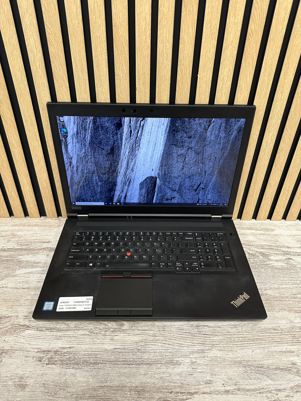 LENOVO THINKPAD P72 i7 32GB 512GB SSD 17.3" - Moyacell