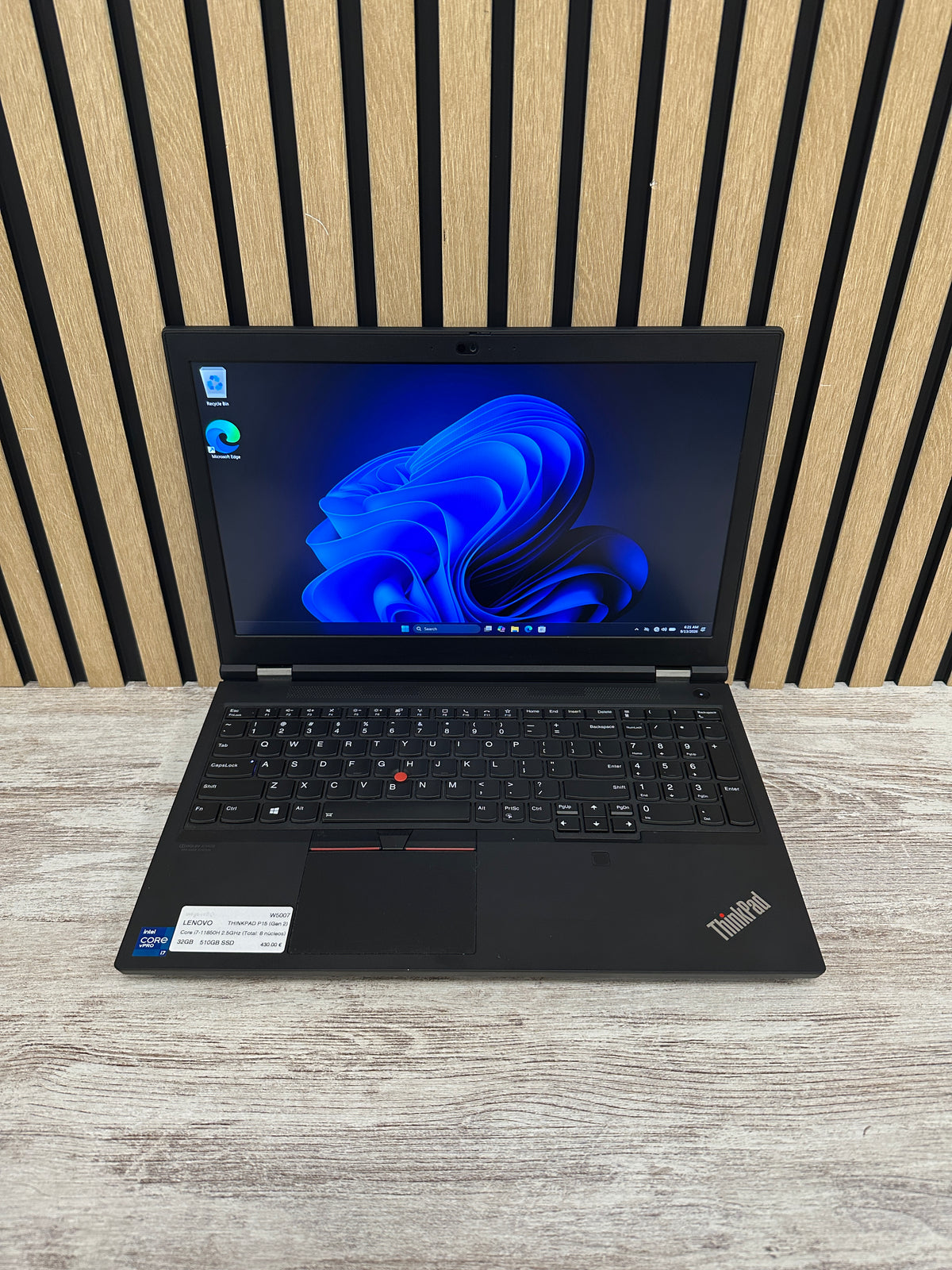 LENOVO THINKPAD P15 (Gen 2) i7 32GB 512GB SSD 15.6" - Moyacell