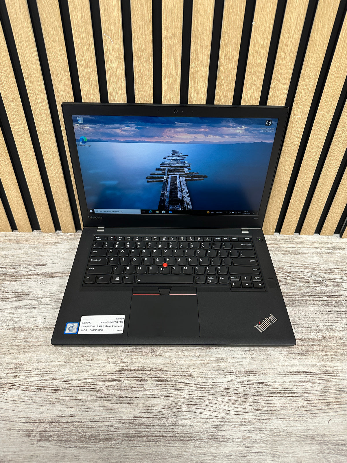 LENOVO THINKPAD T470 i5 16GB 500GB SSD 14" - Moyacell