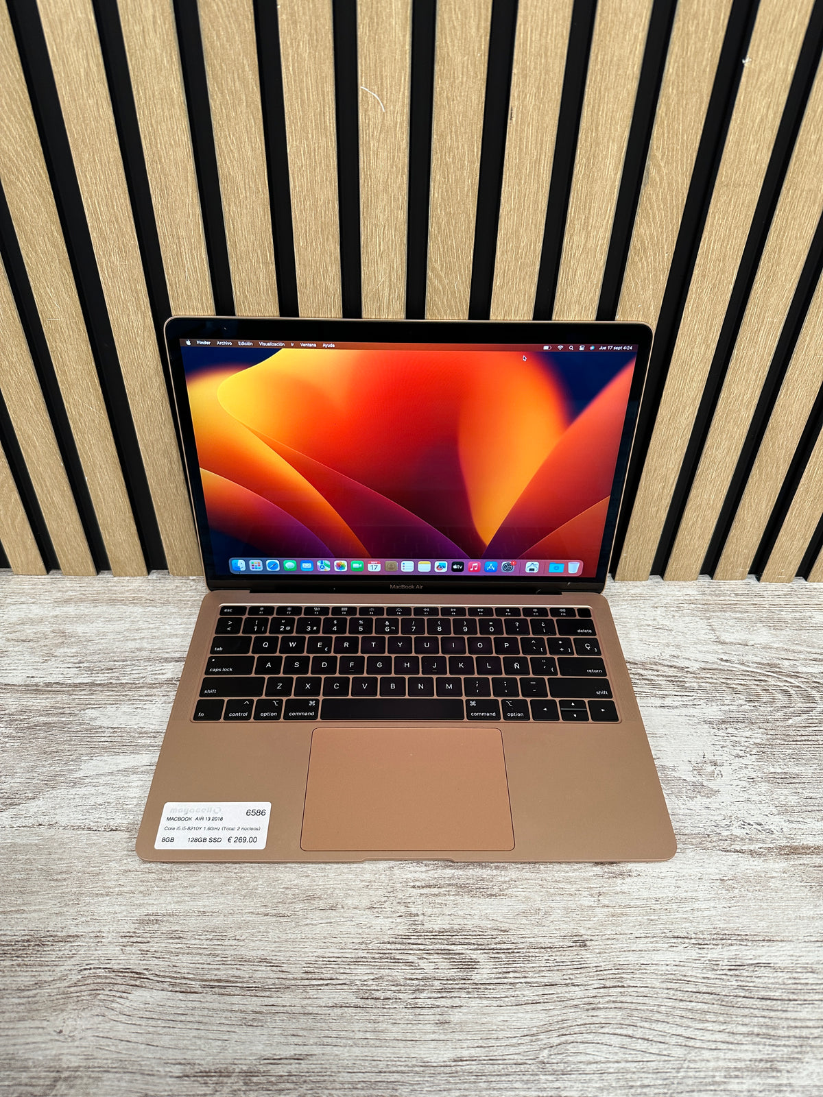 MacBook Air 13" 2018 i5 8GB 128GB SSD - Moyacell