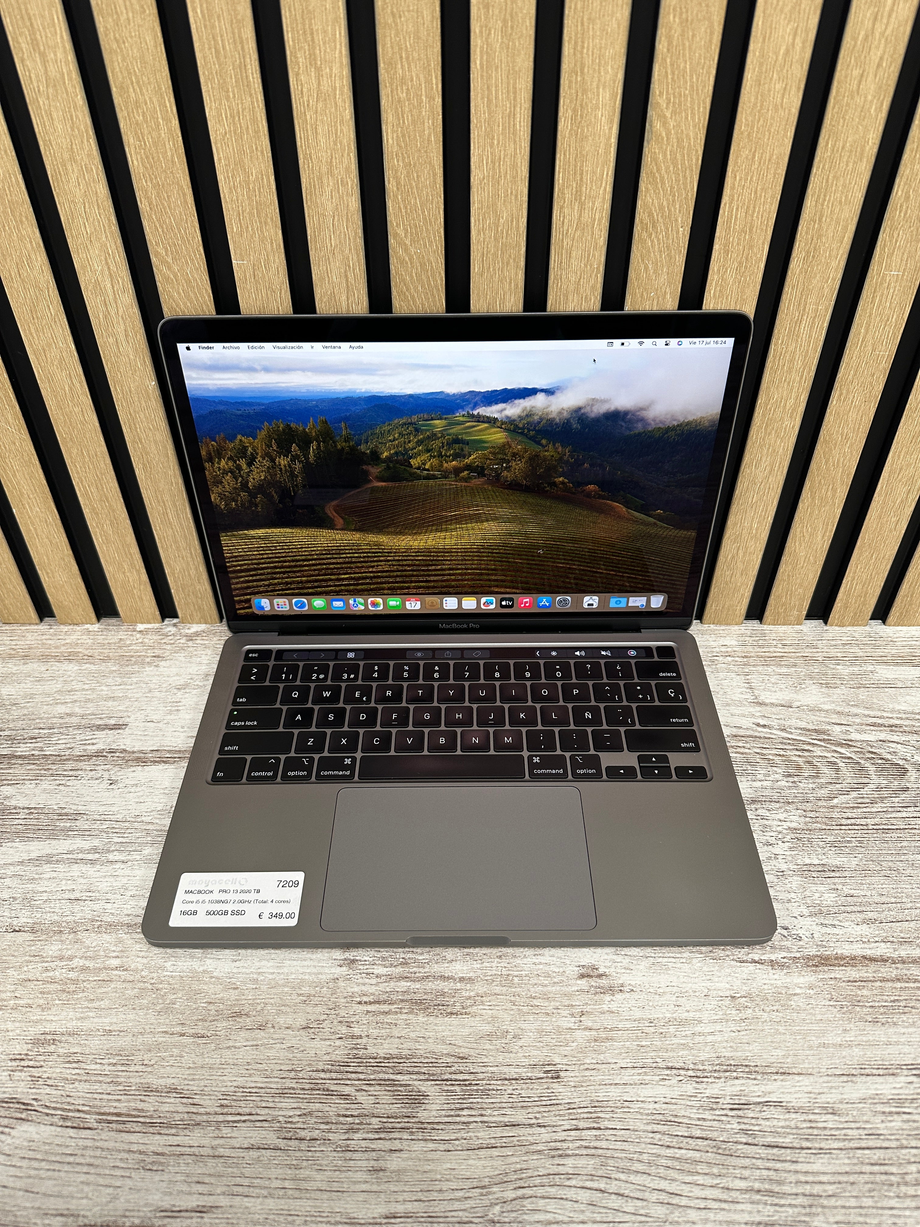 MacBook PRO 13 2020 TB Core i5 16GB 500GB SSD - Moyacell