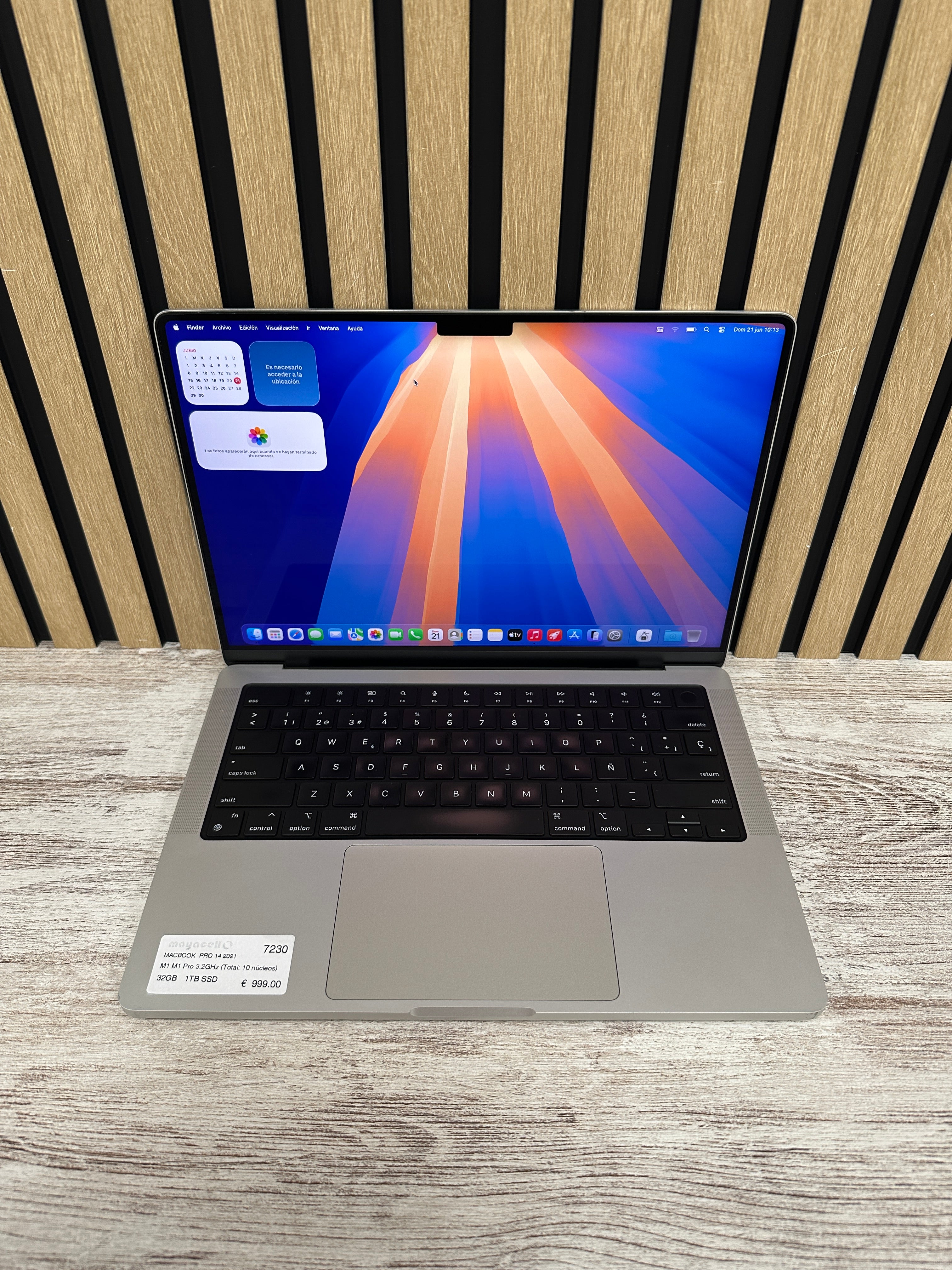 MacBook PRO 14 2021 Core M1 32GB 1TB SSD - Moyacell