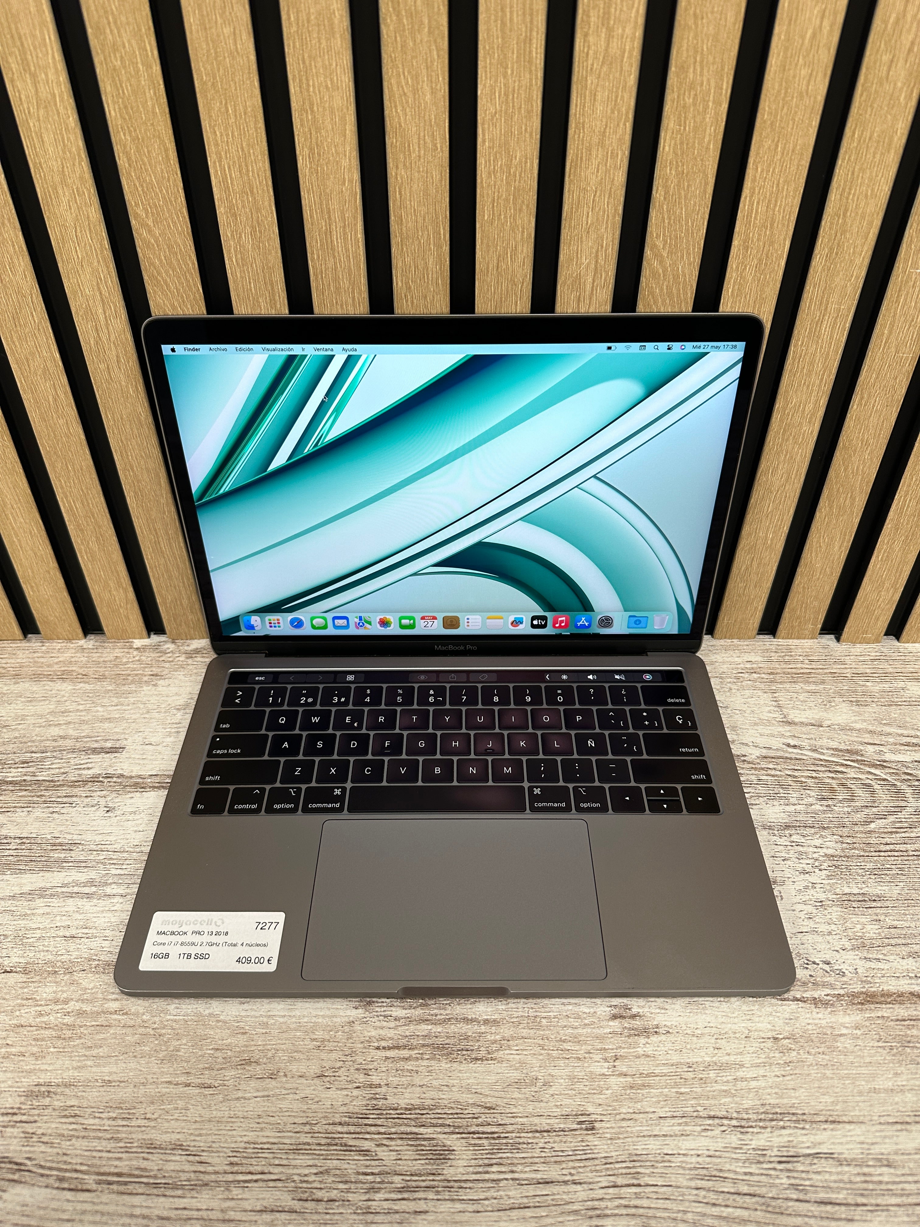 MacBook Pro 13" 2018 i7 16GB 1TB SSD - Moyacell