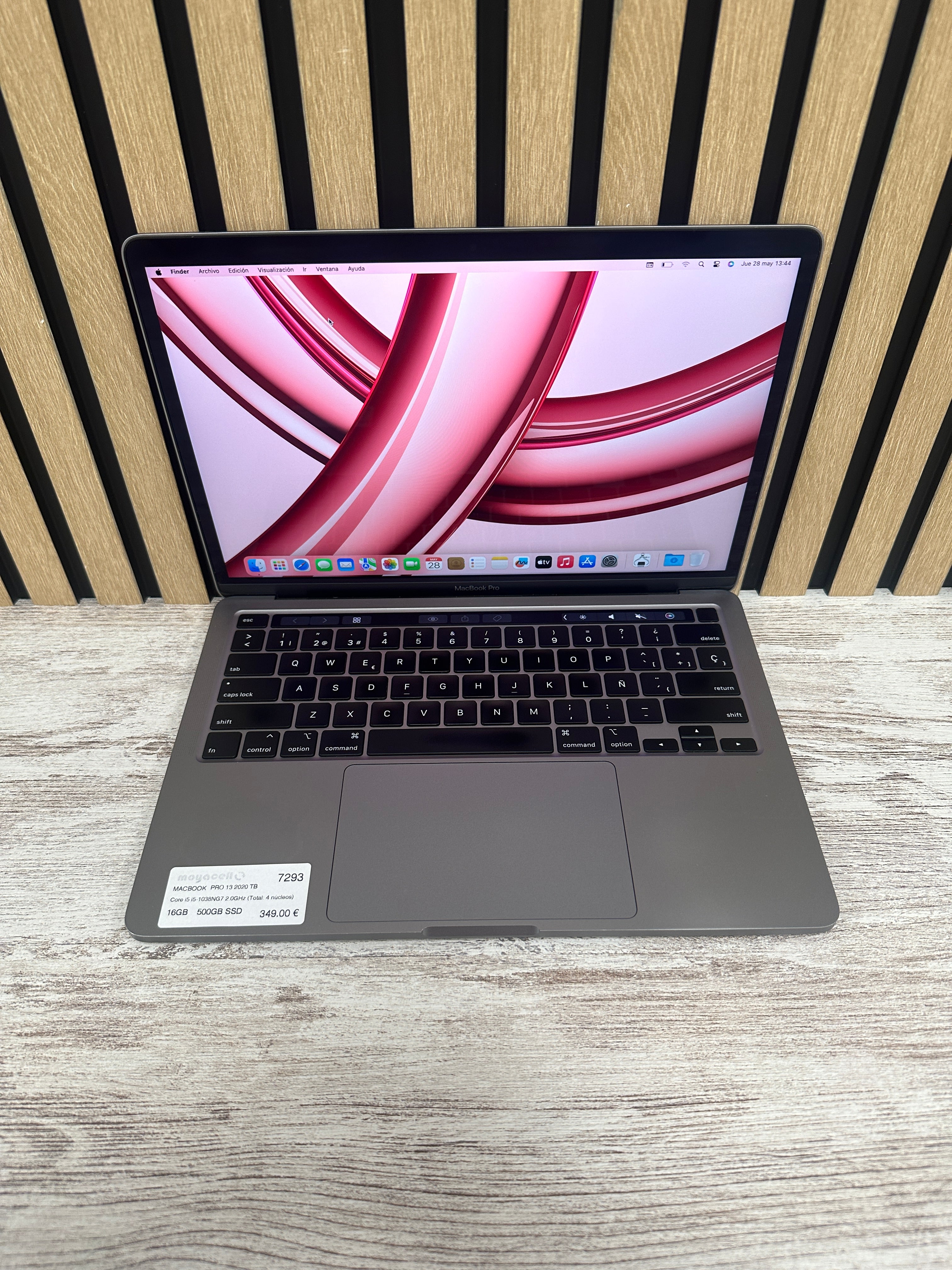 PRO 13 2020 TB Core i5 i5-1038NG7 2.0GHz (Total: 4 núcleos) 16GB 500GB SSD