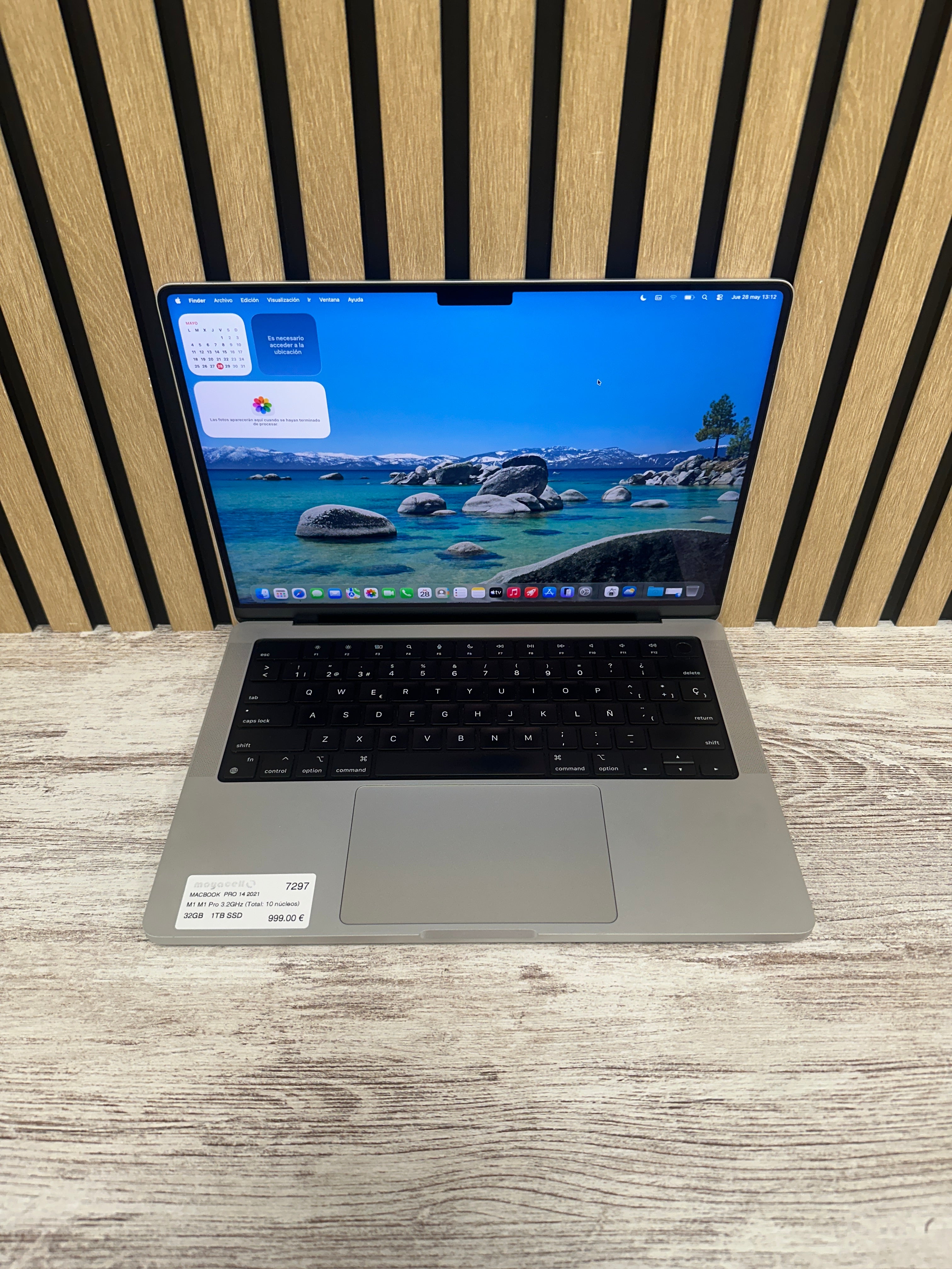 PRO 14 2021 M1 M1 Pro 3.2GHz (Total: 10 núcleos) 32GB 1TB SSD