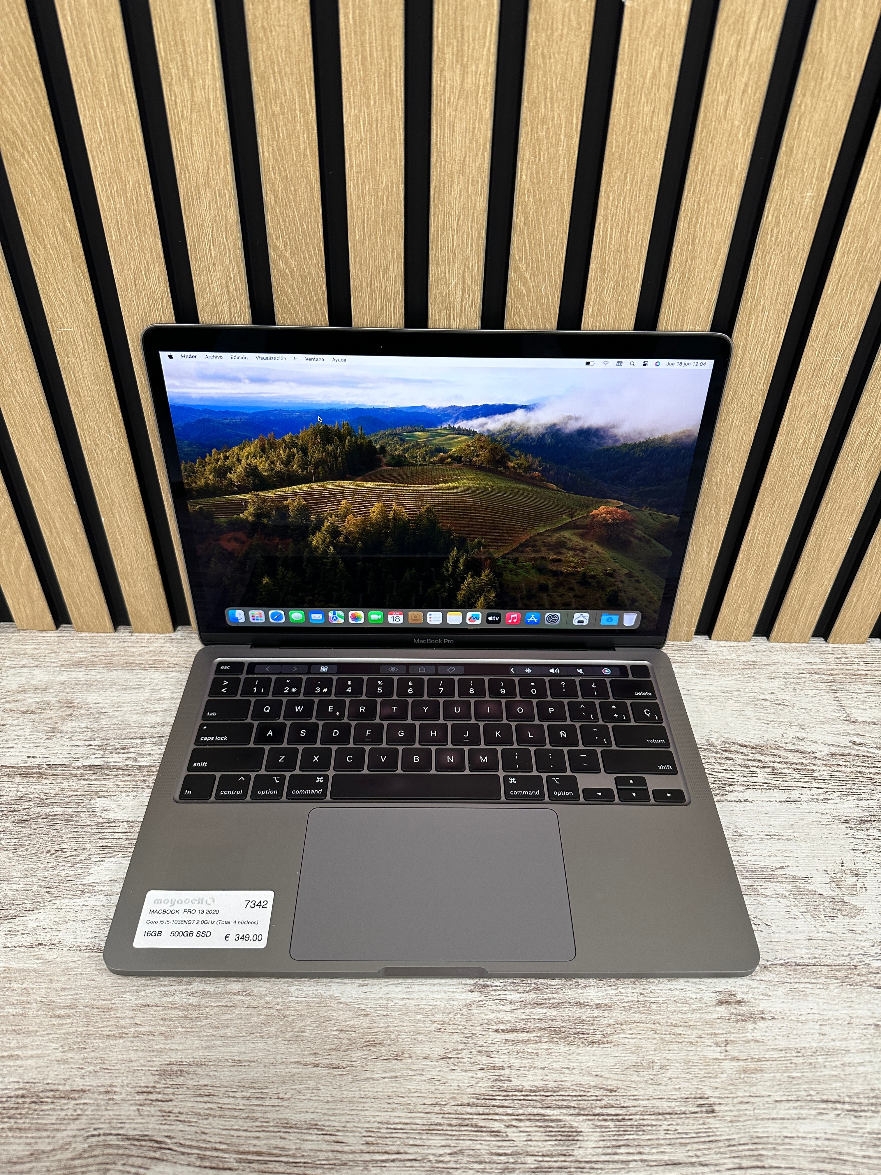 PRO 13 2020 Core i5 i5-1038NG7 2.0GHz (Total: 4 núcleos) 16GB 500GB SSD