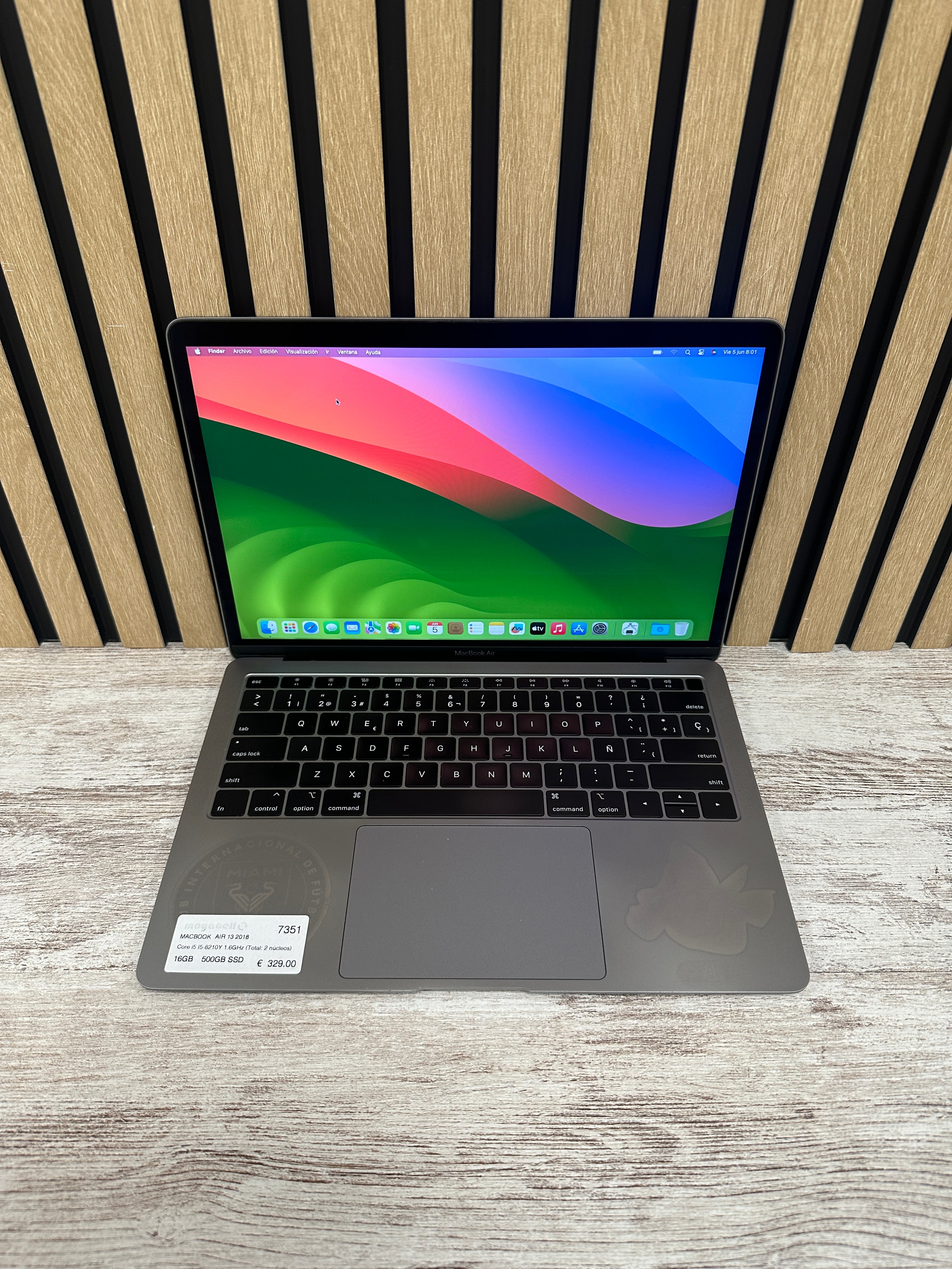 MacBook Air 13" 2018 i5 16GB 500GB SSD - Moyacell