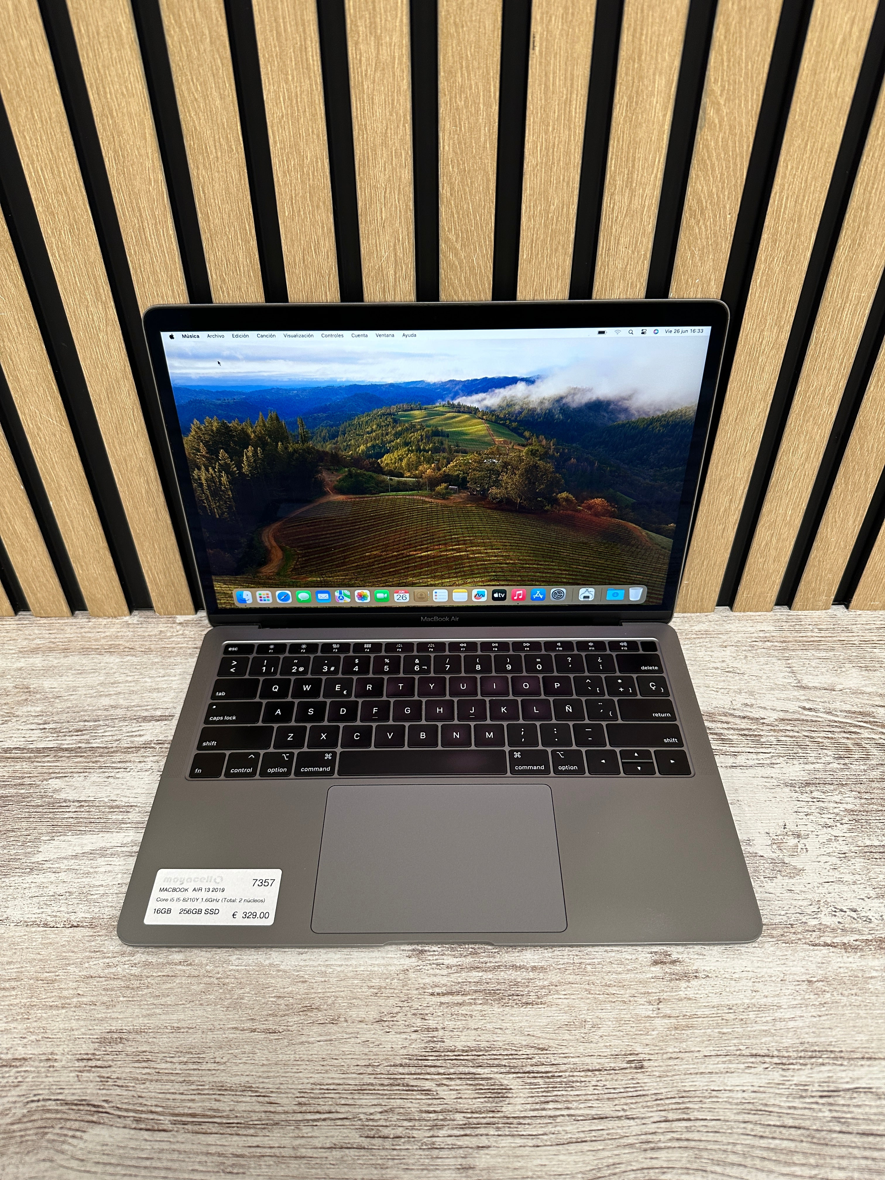 MacBook Air 13" 2019 i5 16GB 256GB SSD - Moyacell