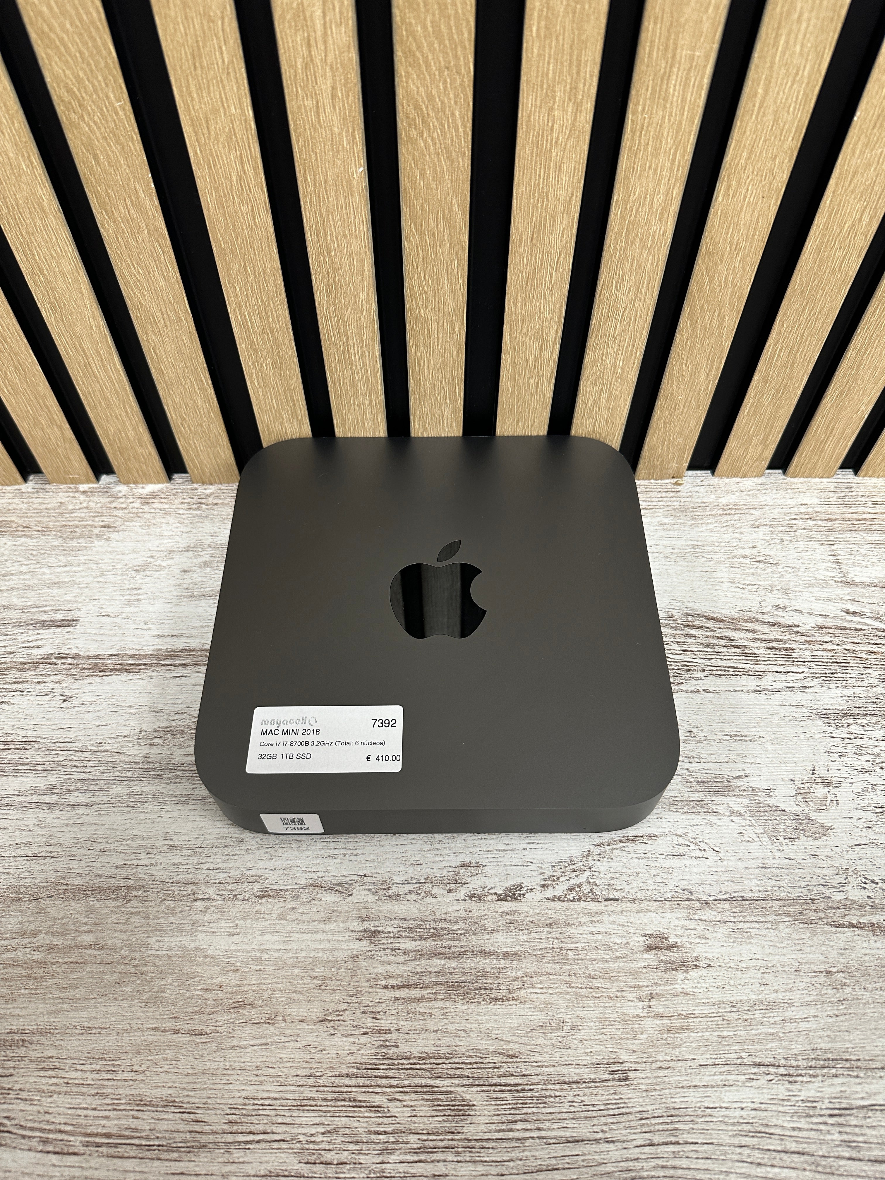 MAC MINI 2018 Core i7 i7-8700B 3.2GHz (Total: 6 núcleos) 32GB 1TB SSD