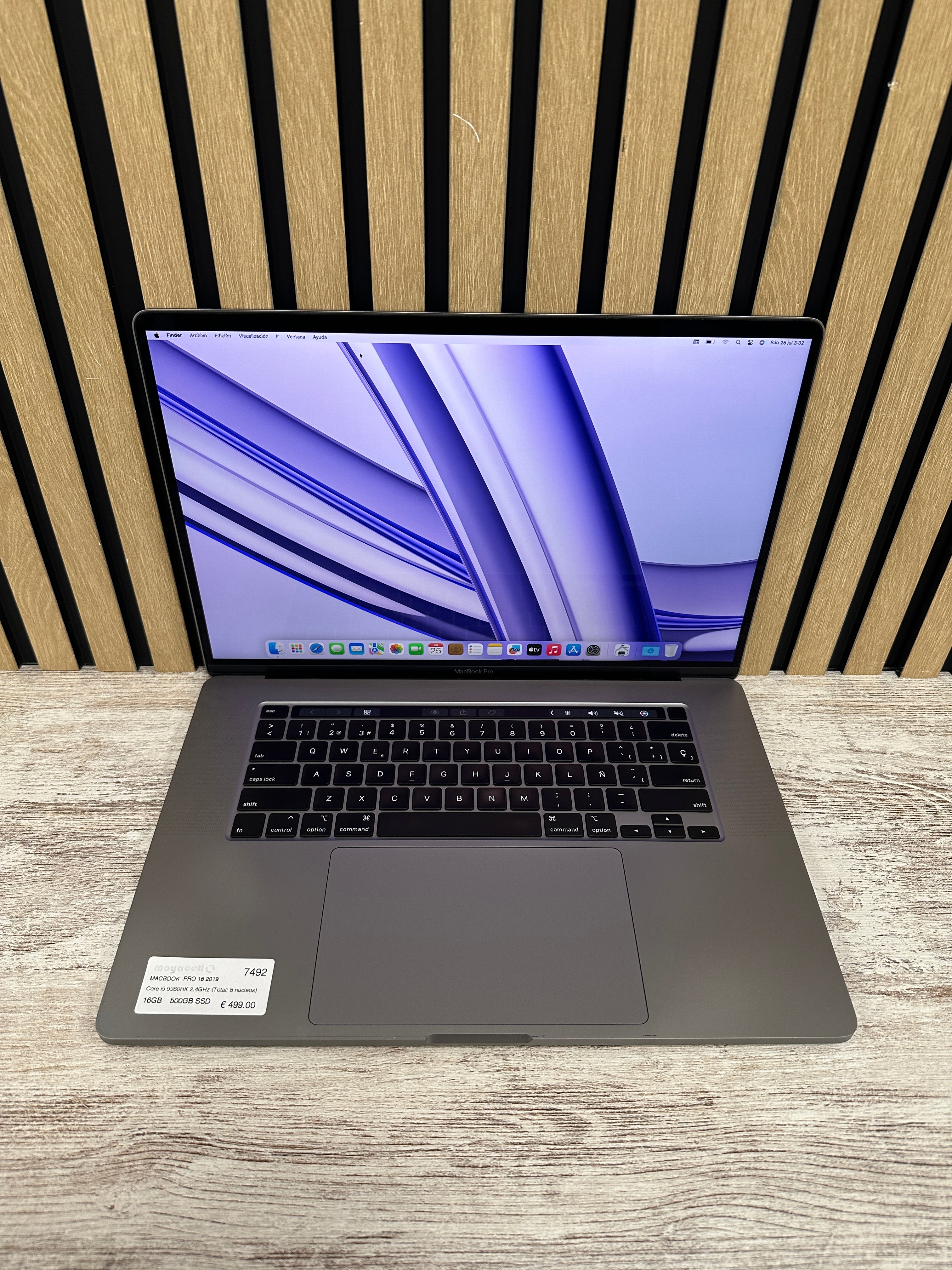 MacBook Pro 16" 2019 i9 16GB 500GB SSD - Moyacell