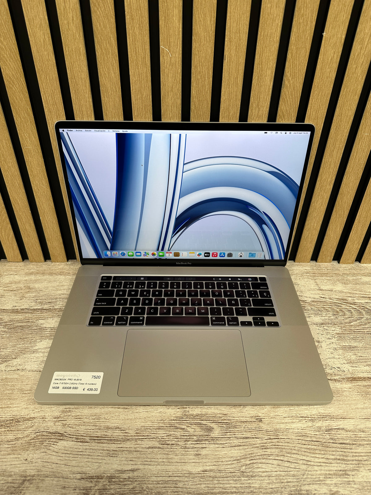 MacBook Pro 16" 2019 i7 16GB 500GB SSD - Moyacell