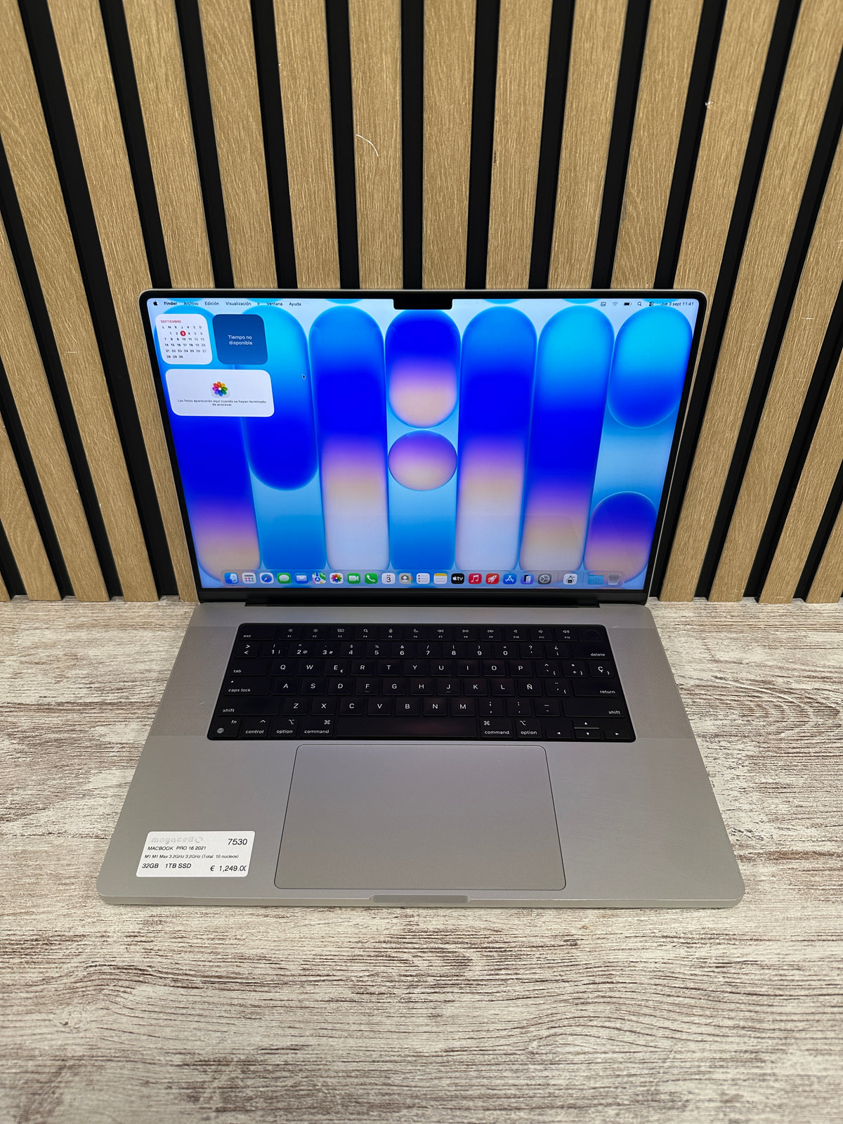 MacBook Pro 16" 2021 M1 32GB 1TB SSD - Moyacell