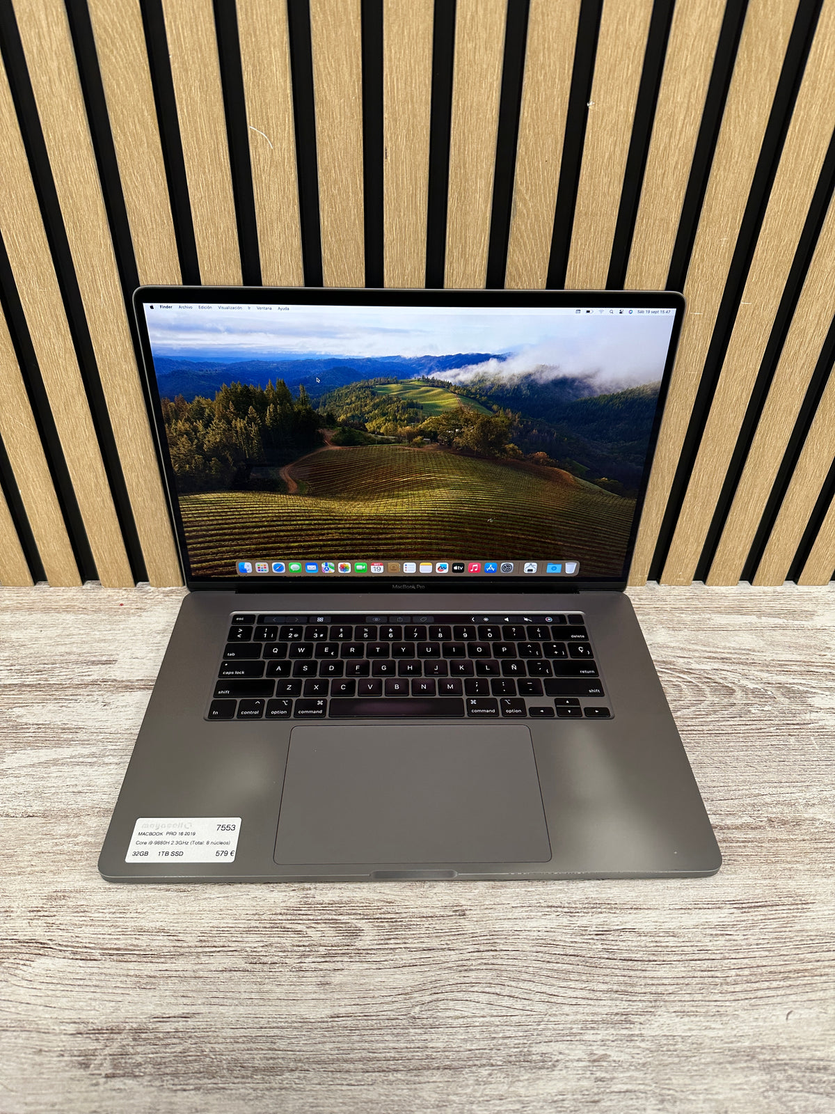 MacBook Pro 16" 2019 i9 32GB 1TB SSD - Moyacell