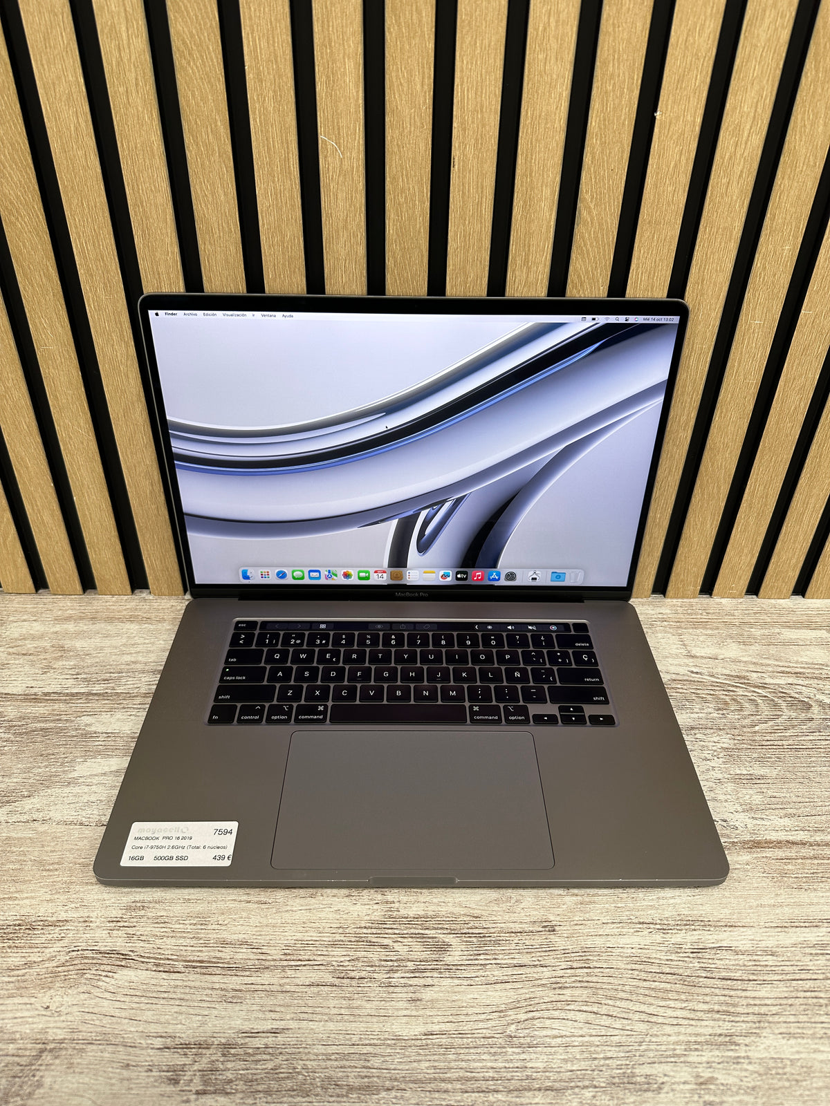 MacBook Pro 16" 2019 i7 16GB 500GB SSD - Moyacell