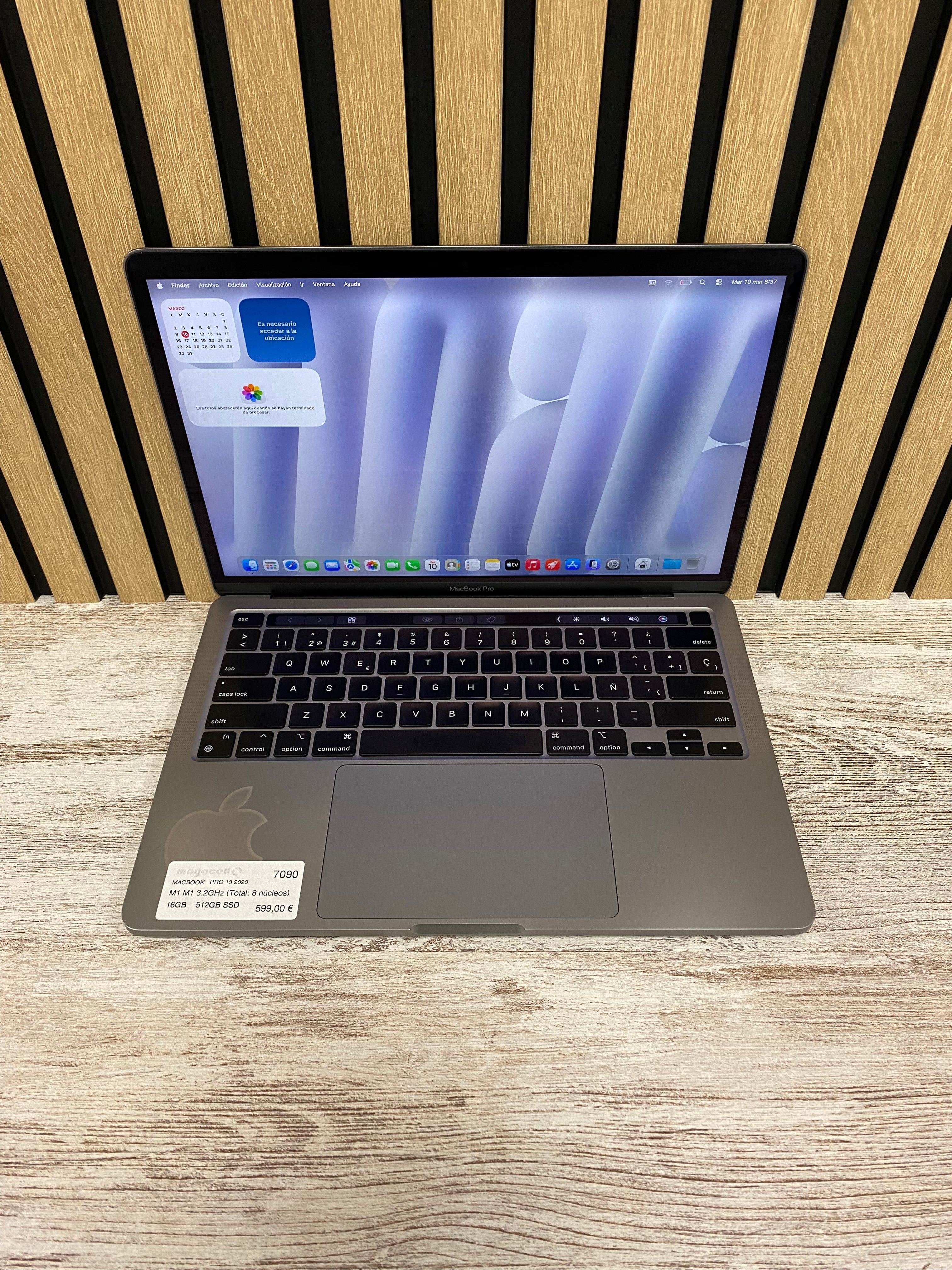 MacBook Pro 13" 2020 M1 16gb 512gb SSD - Moyacell