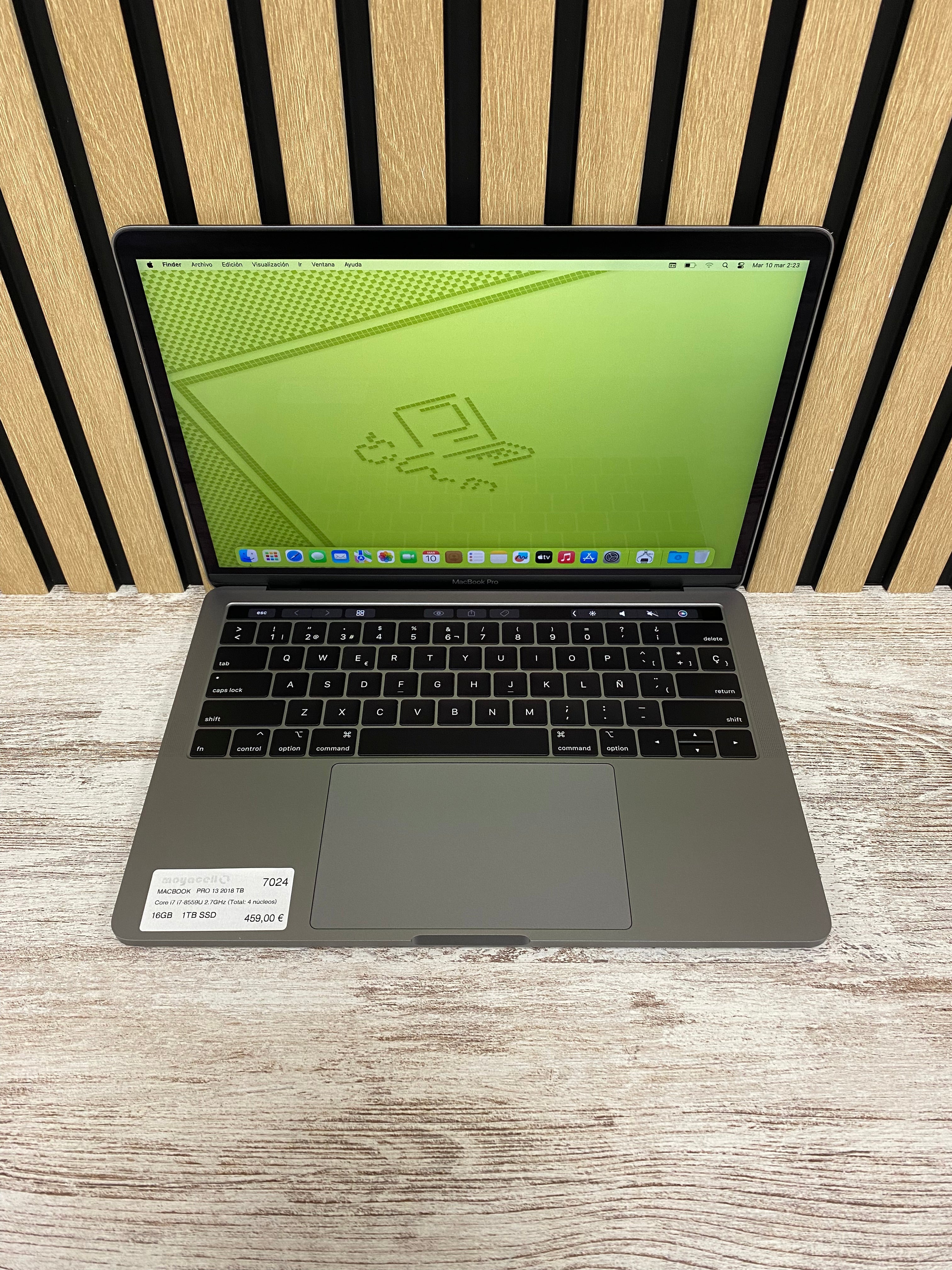 MacBook Pro 13" 2018 TB i7 16gb 1tb SSD