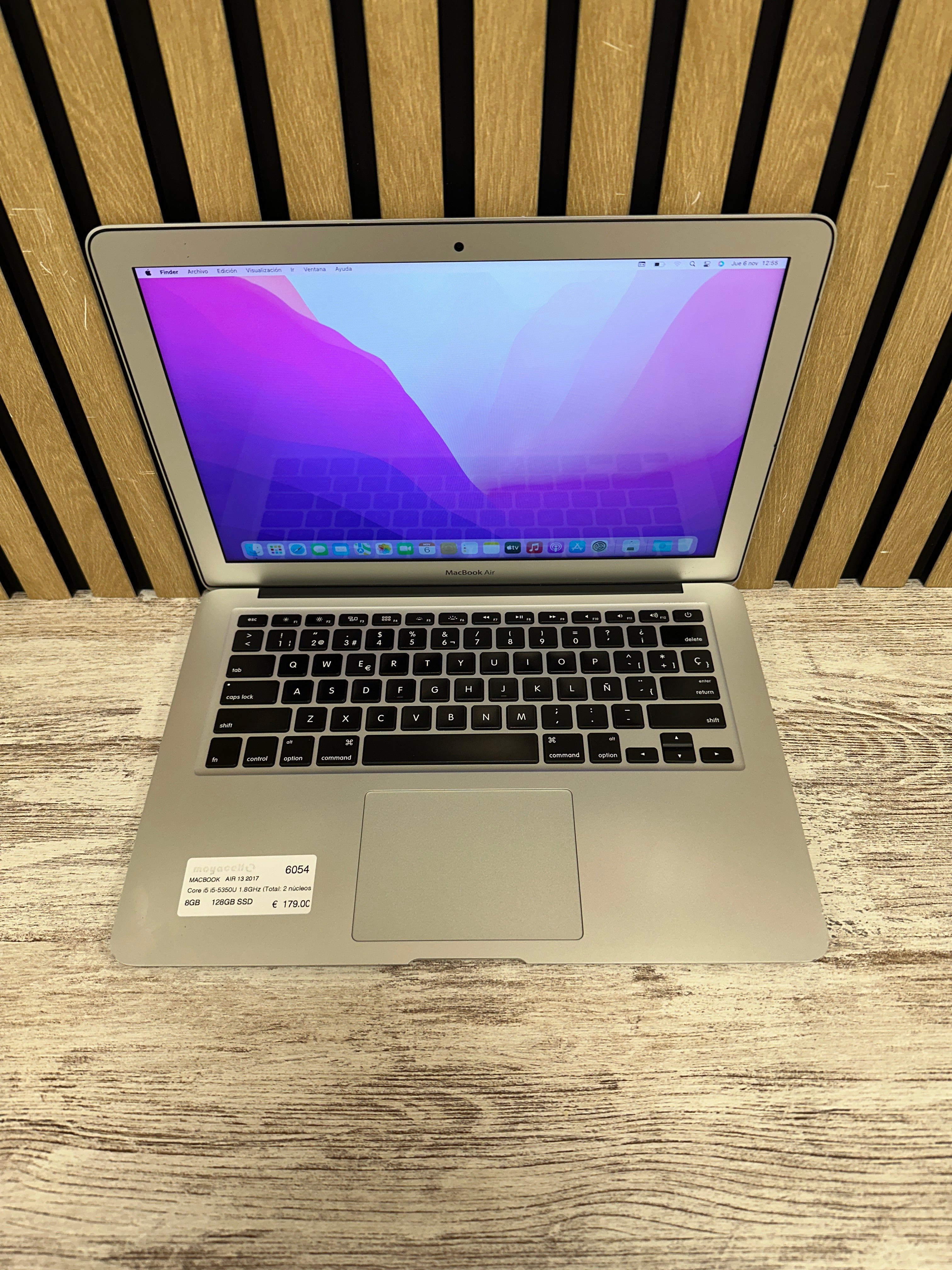 MacBook Air 13" 2017 i5 8gb 128gb SSD