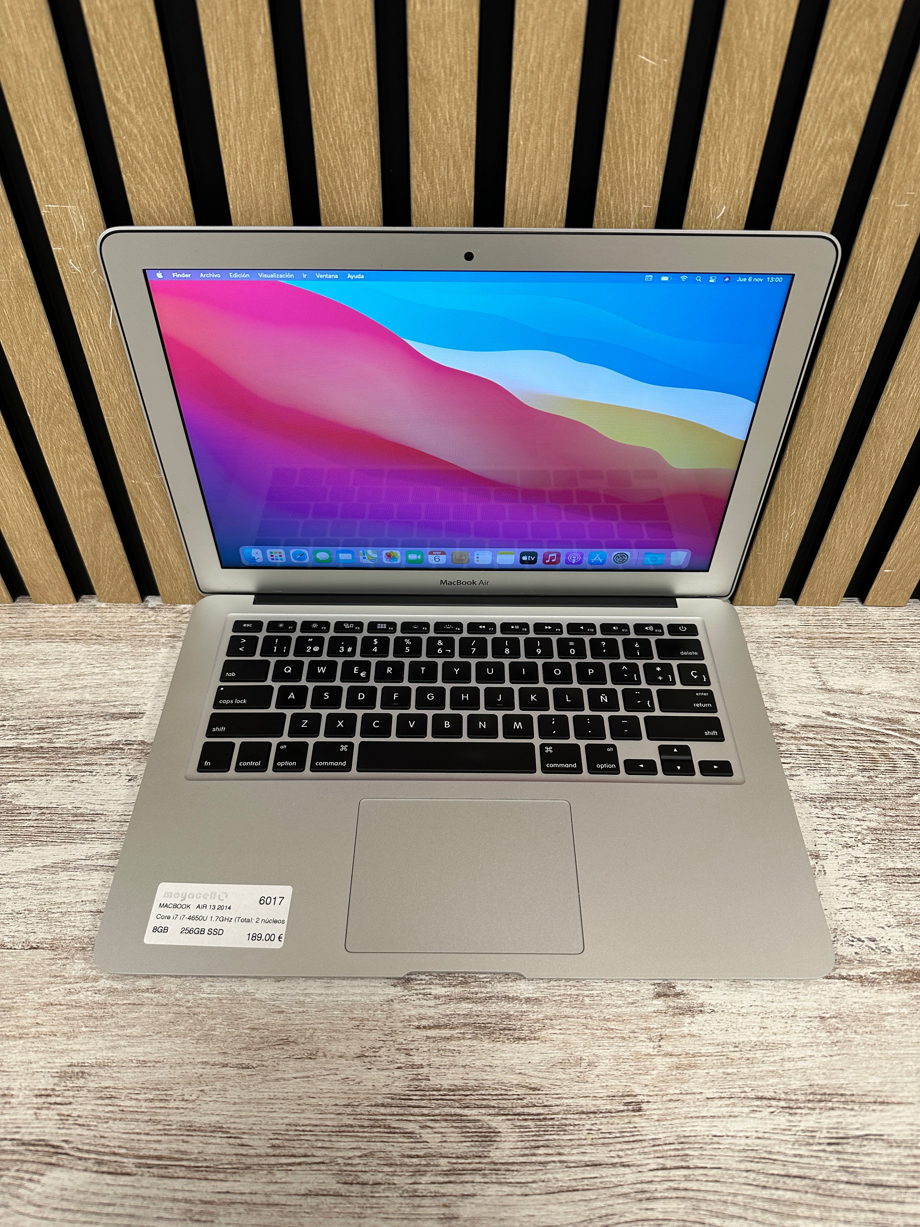 MacBook Air 13" 2014 i7 8gb 256gb SSD