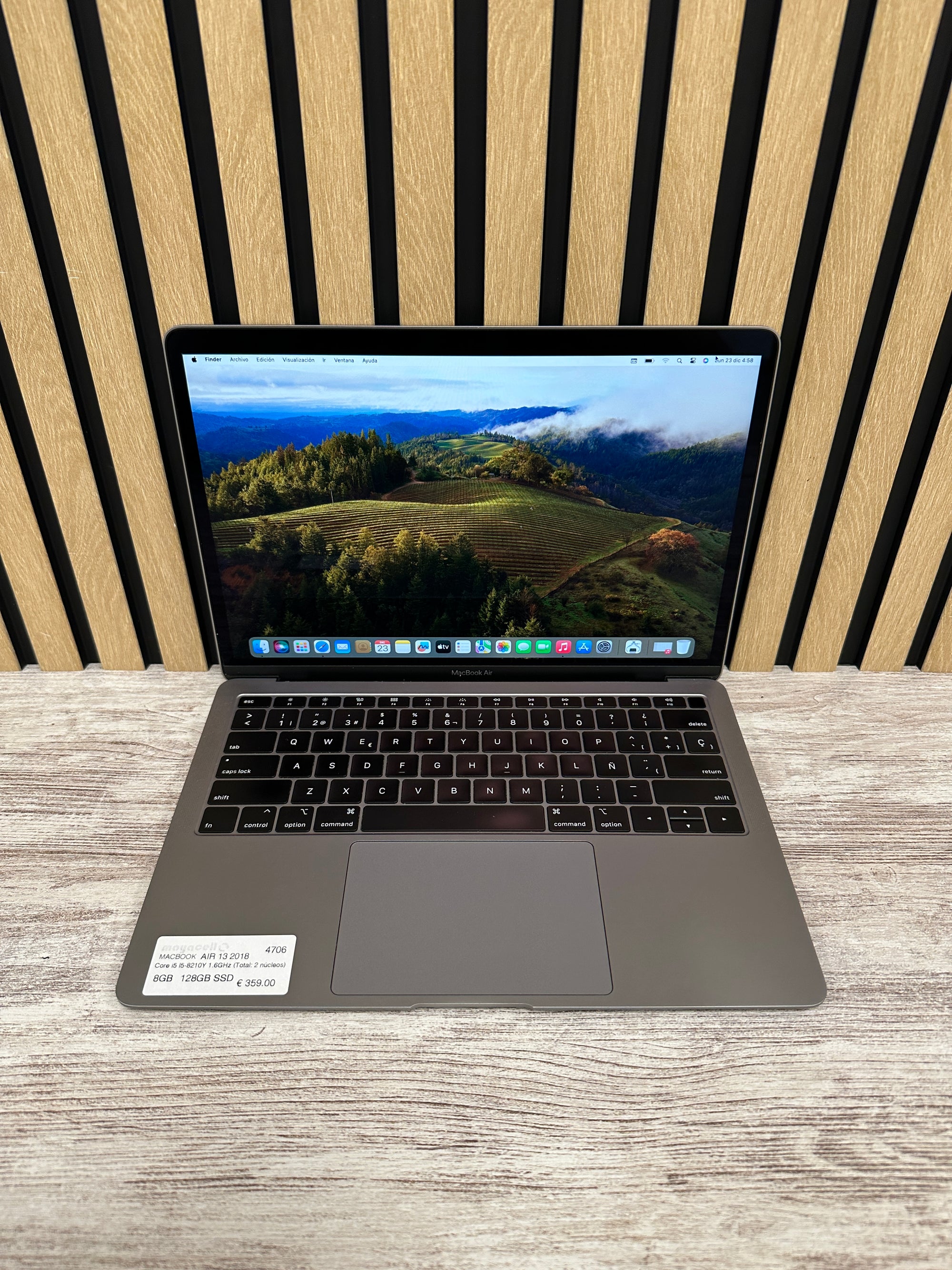 MacBook Air 13" 2018 i5 8gb 128gb SSD