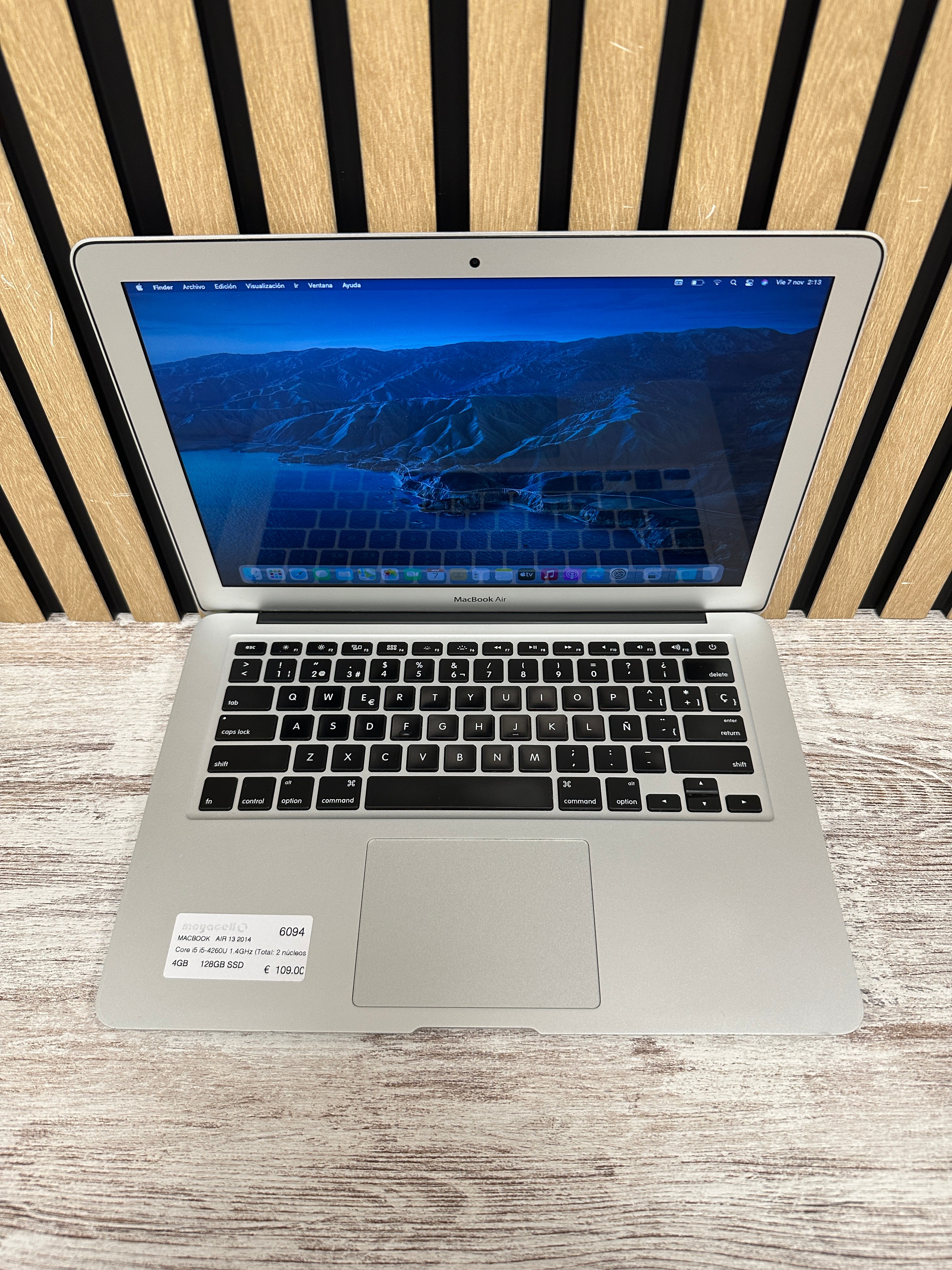 MacBook Air 13" 2014 i5 4gb 128gb SSD