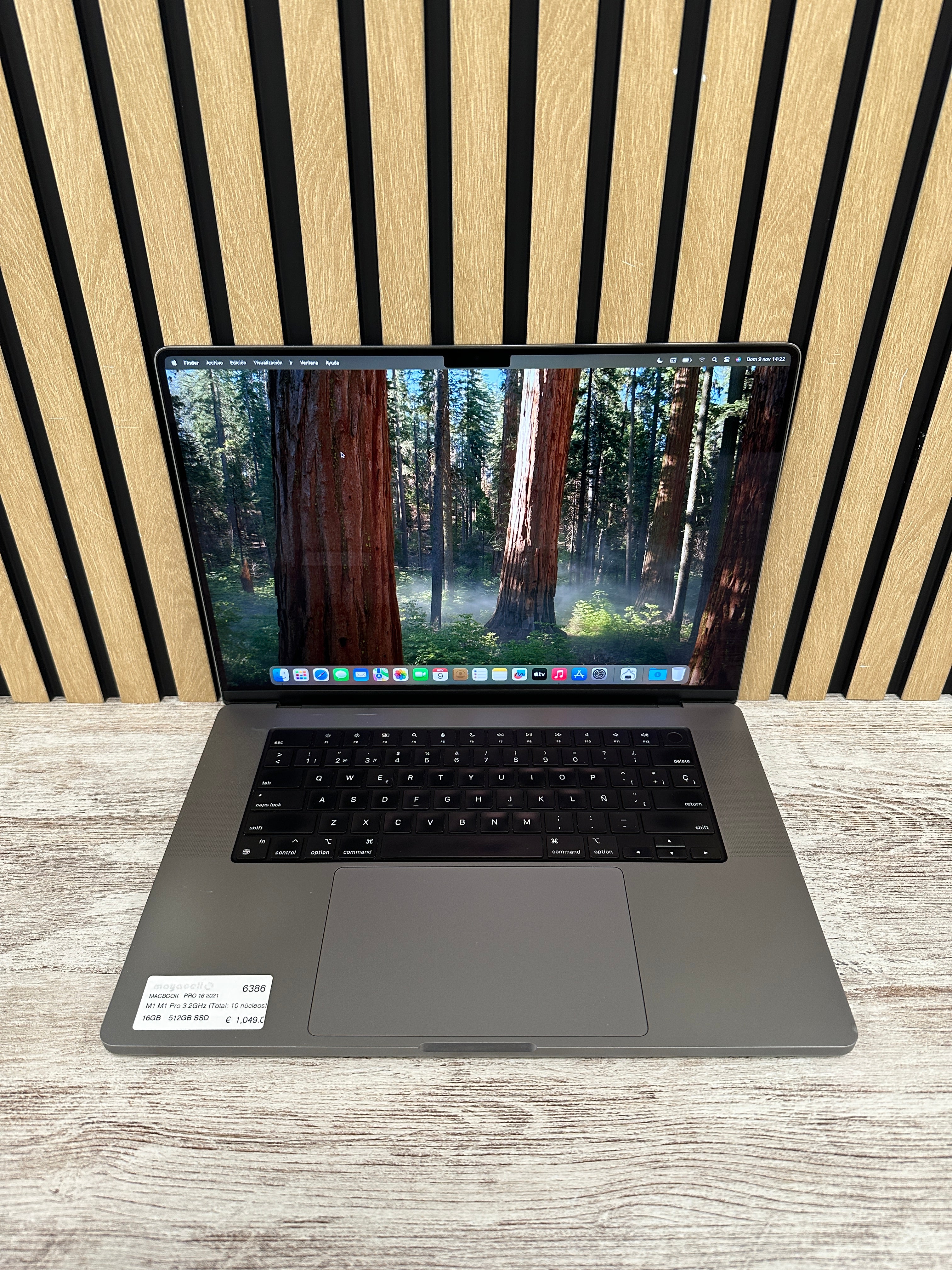 MacBook Pro 16" 2021 M1 PRO 16gb 512gb SSD