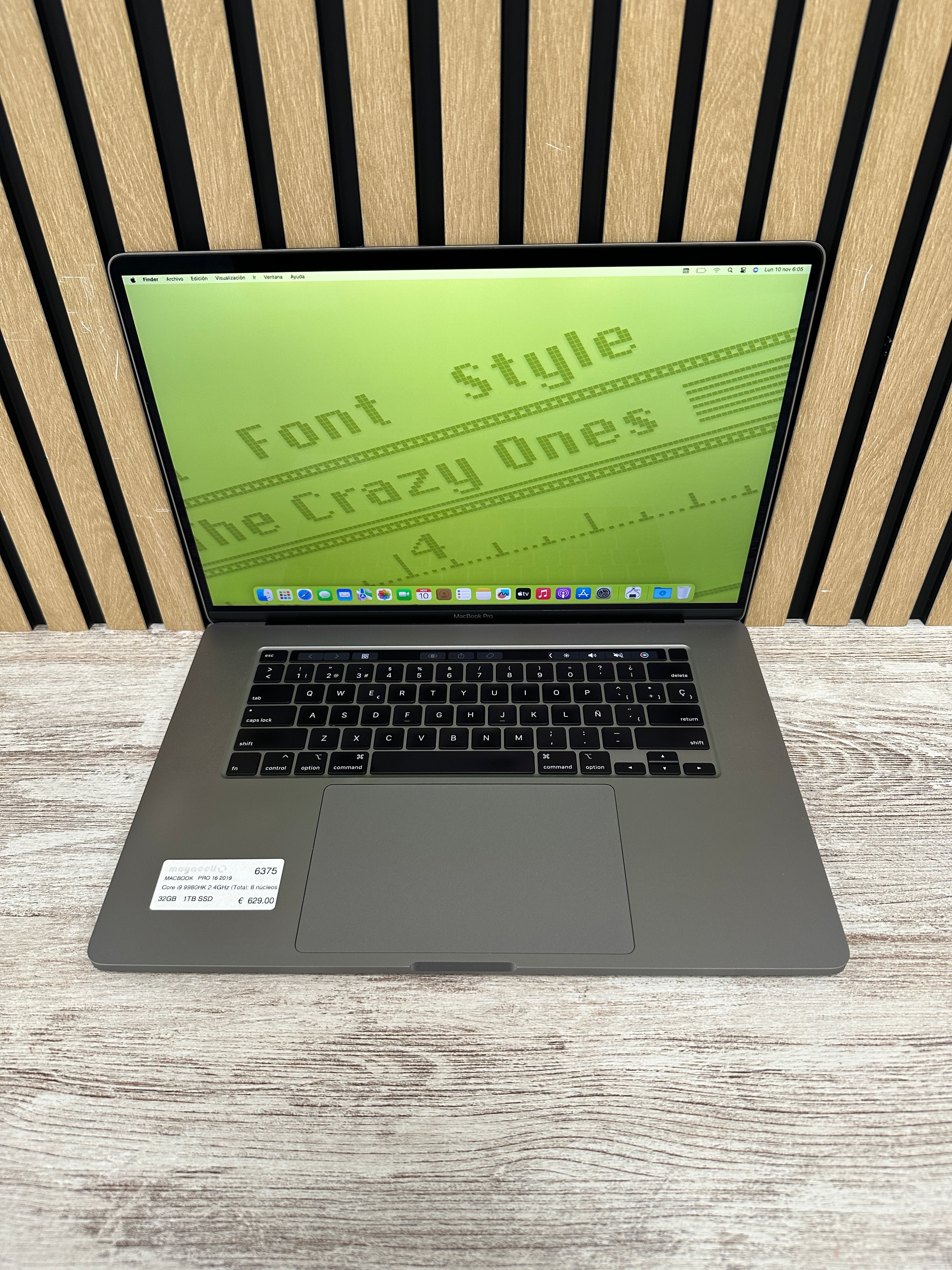 MacBook Pro 16" 2019 i9 32gb 1tb SSD