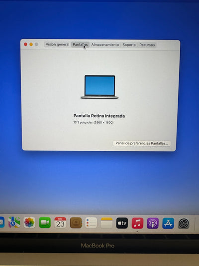 MacBook Pro 13" 2016 i5 8gb 256gb SSD