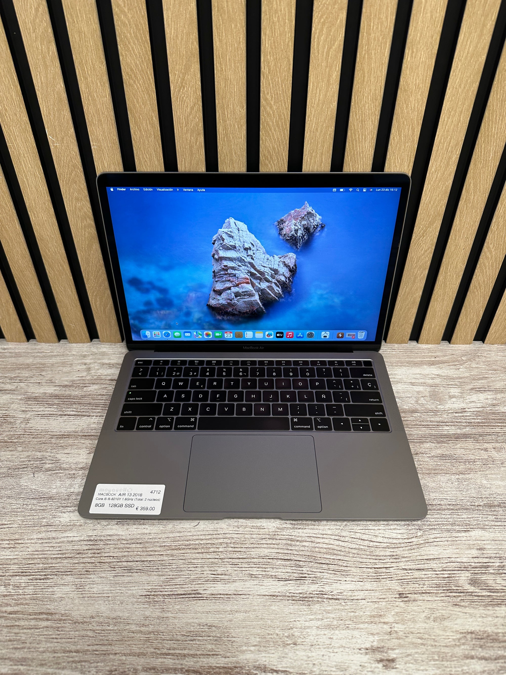 MacBook Air 13" 2018 i5 8gb 128gb SSD