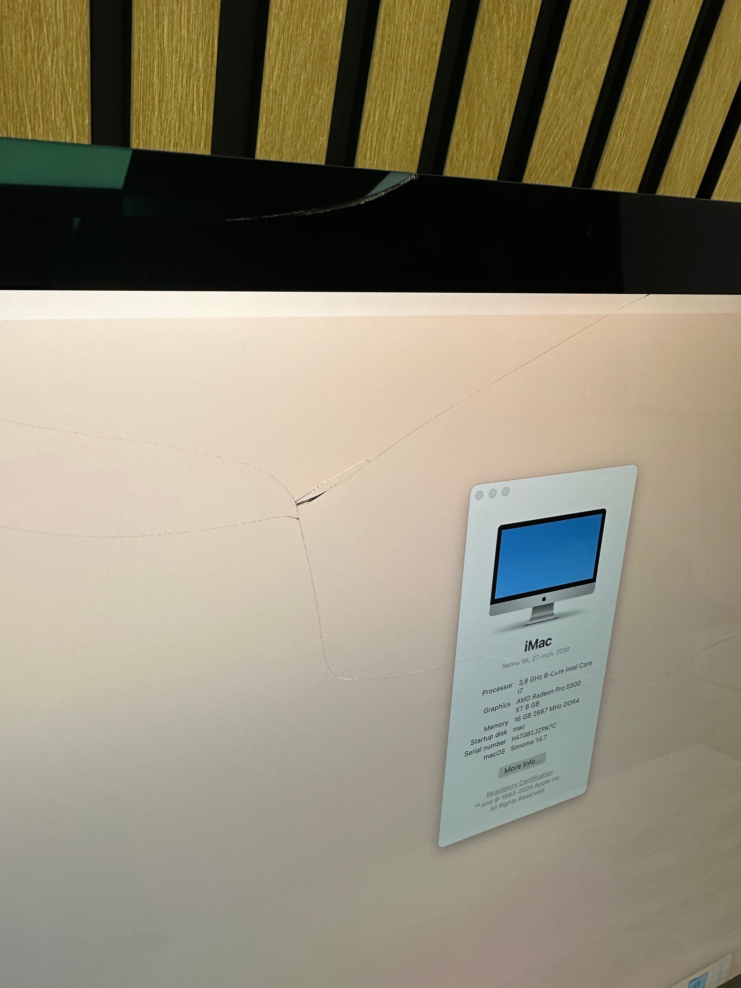 iMac 27" 2020 i7 16gb 1tb SSD