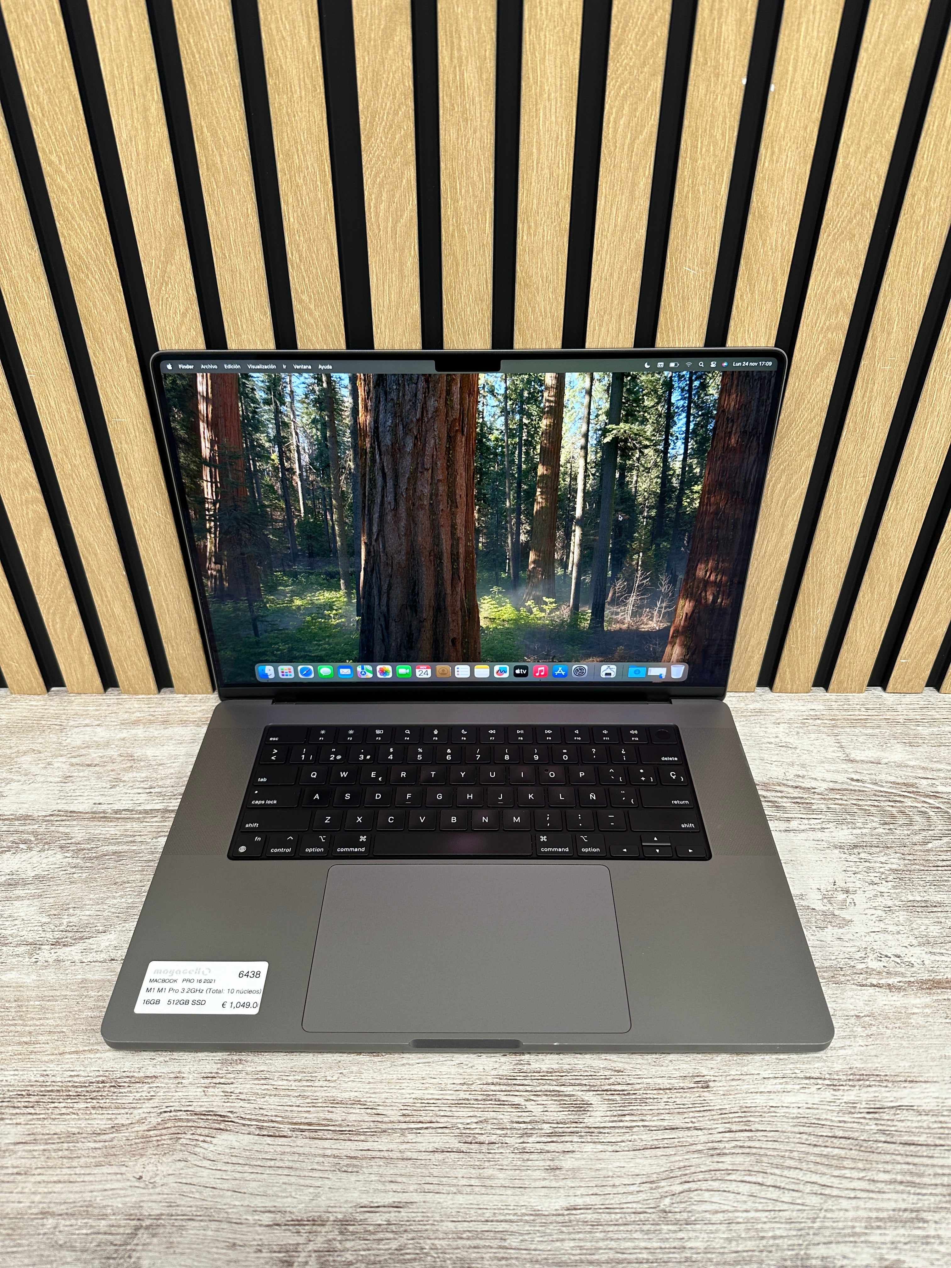 MacBook Pro 16" 2021 M1 PRO 16gb 512gb SSD