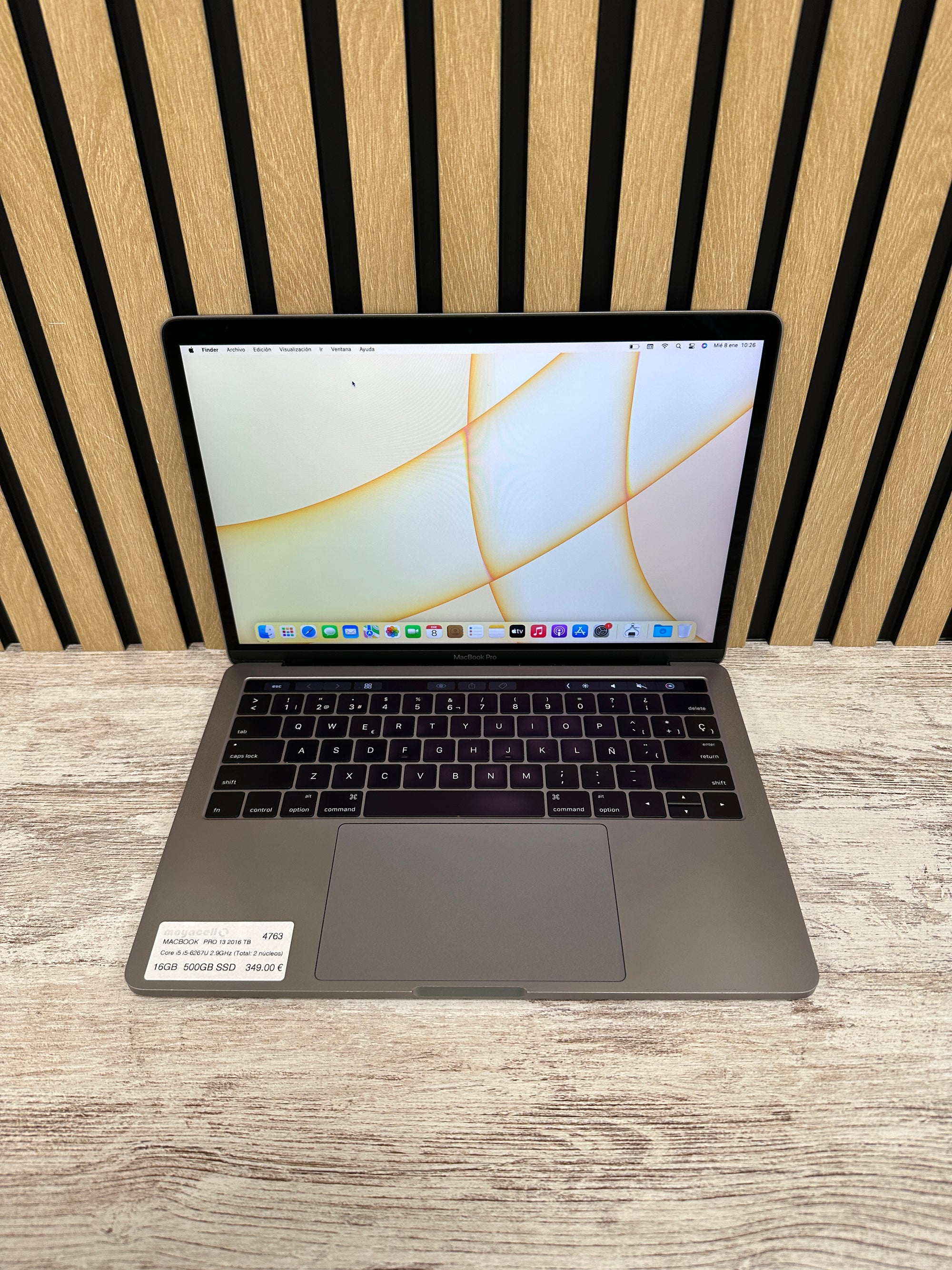 MacBook Pro 13" 2016 TB i5 16gb 500gb SSD