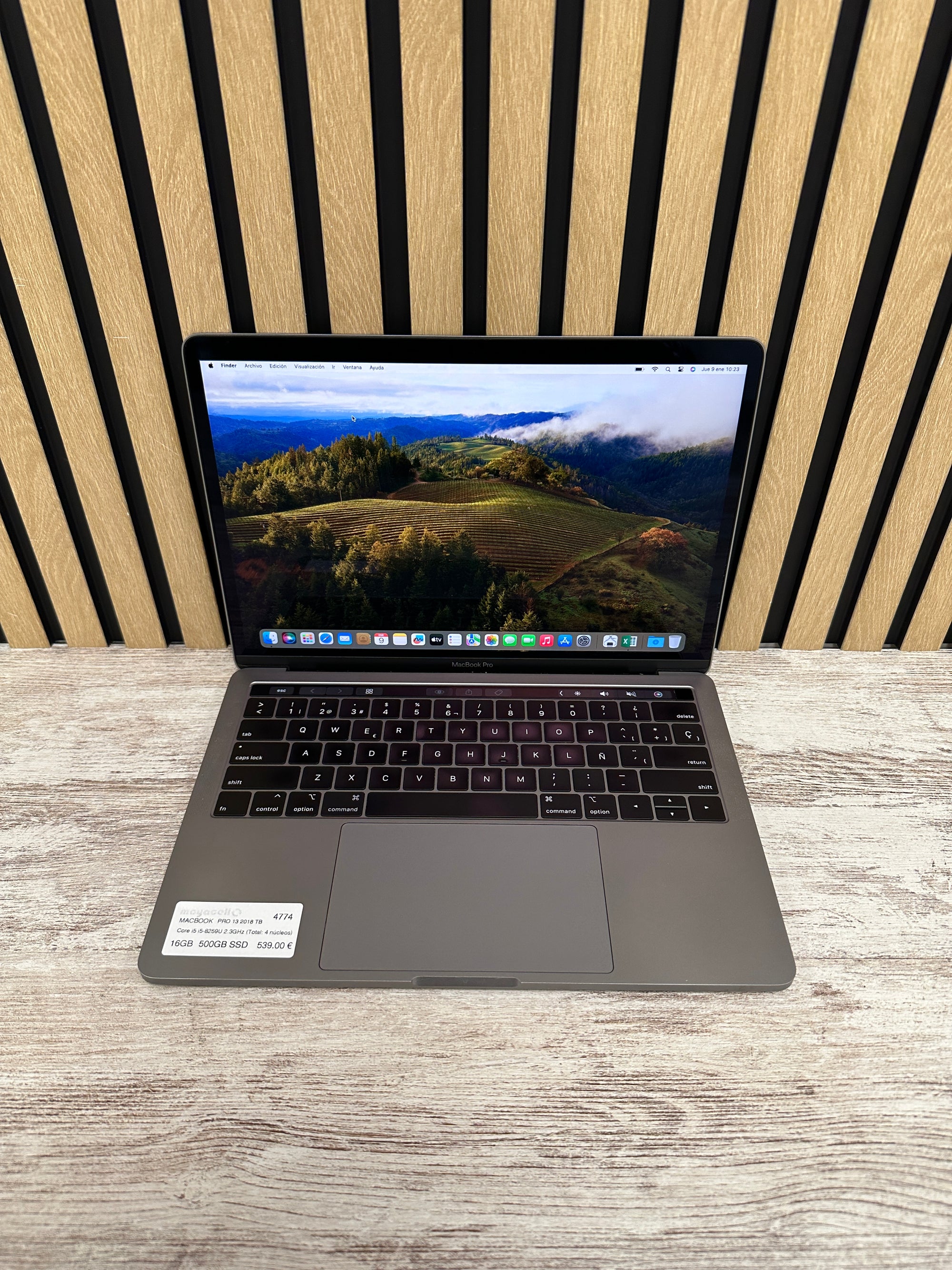 MacBook Pro 13" 2018 TB i5 16gb 500gb SSD