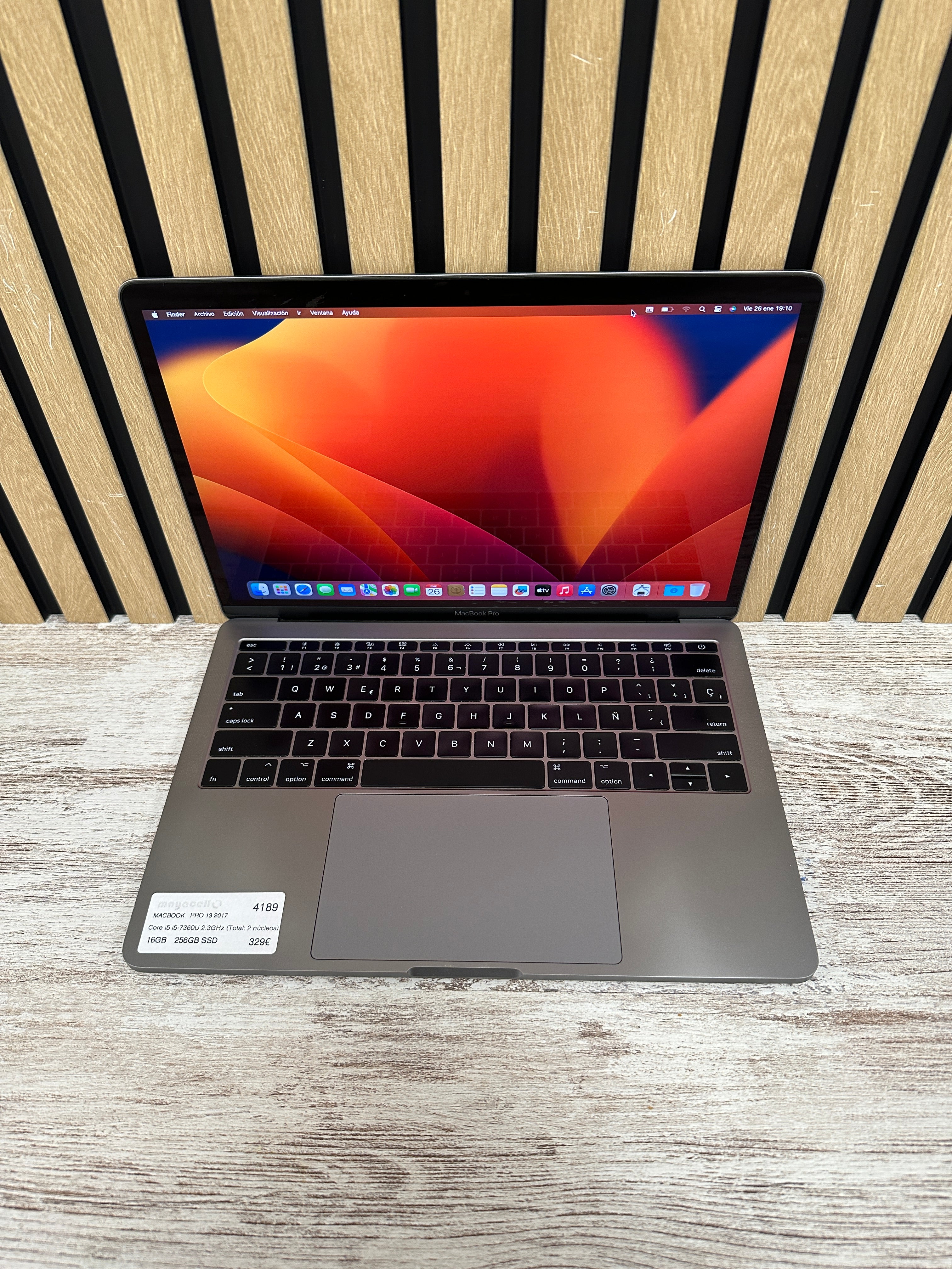 MacBook Pro 13" 2017 i5 16gb 256gb SSD