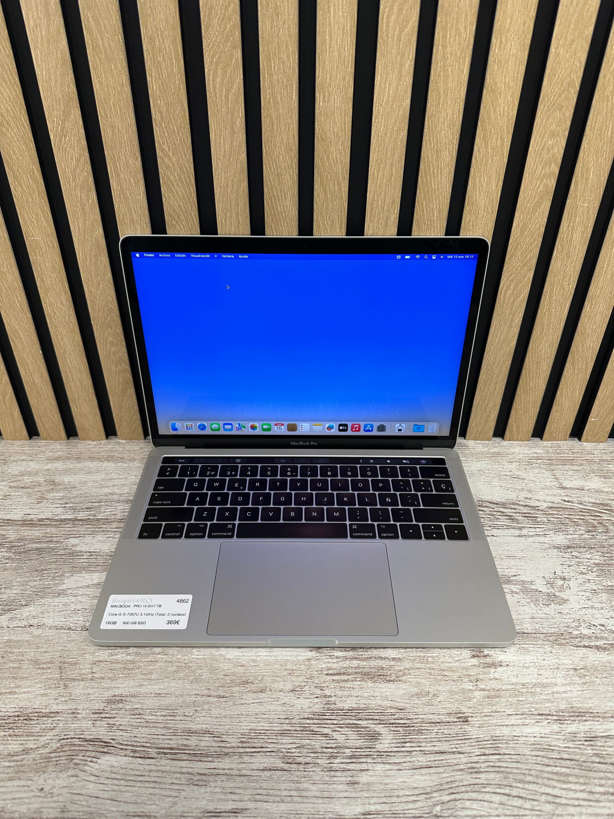 MacBook Pro 13" 2017 TB i5 16gb 500gb SSD