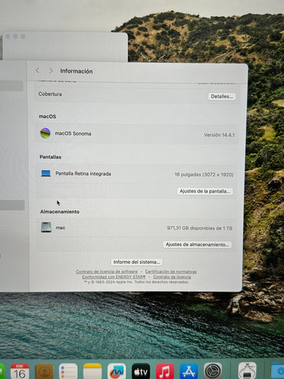 MacBook Pro 16" 2019 i9 64gb 1tb SSD