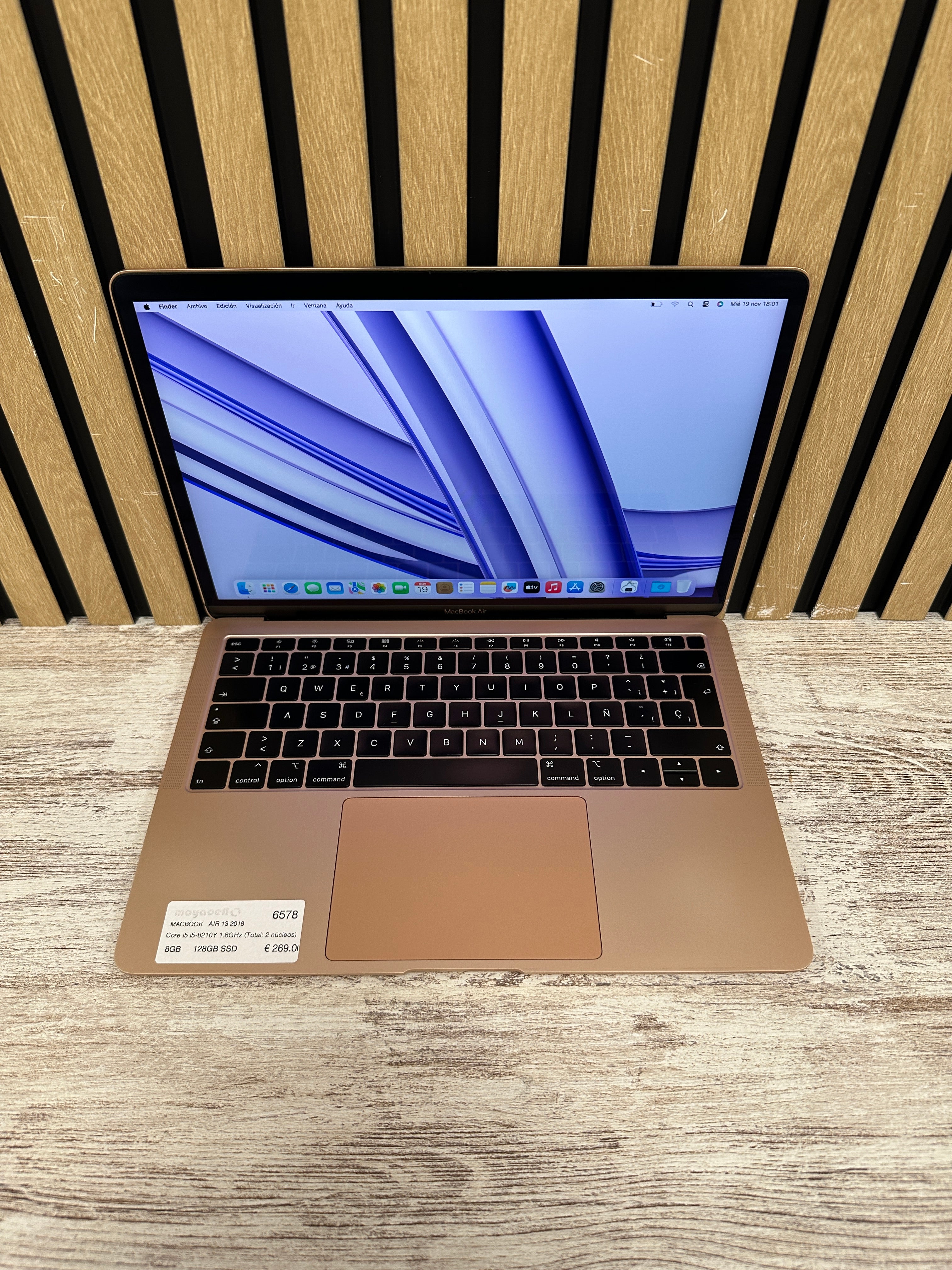 MacBook Air 13" 2018 i5 8gb 128gb SSD