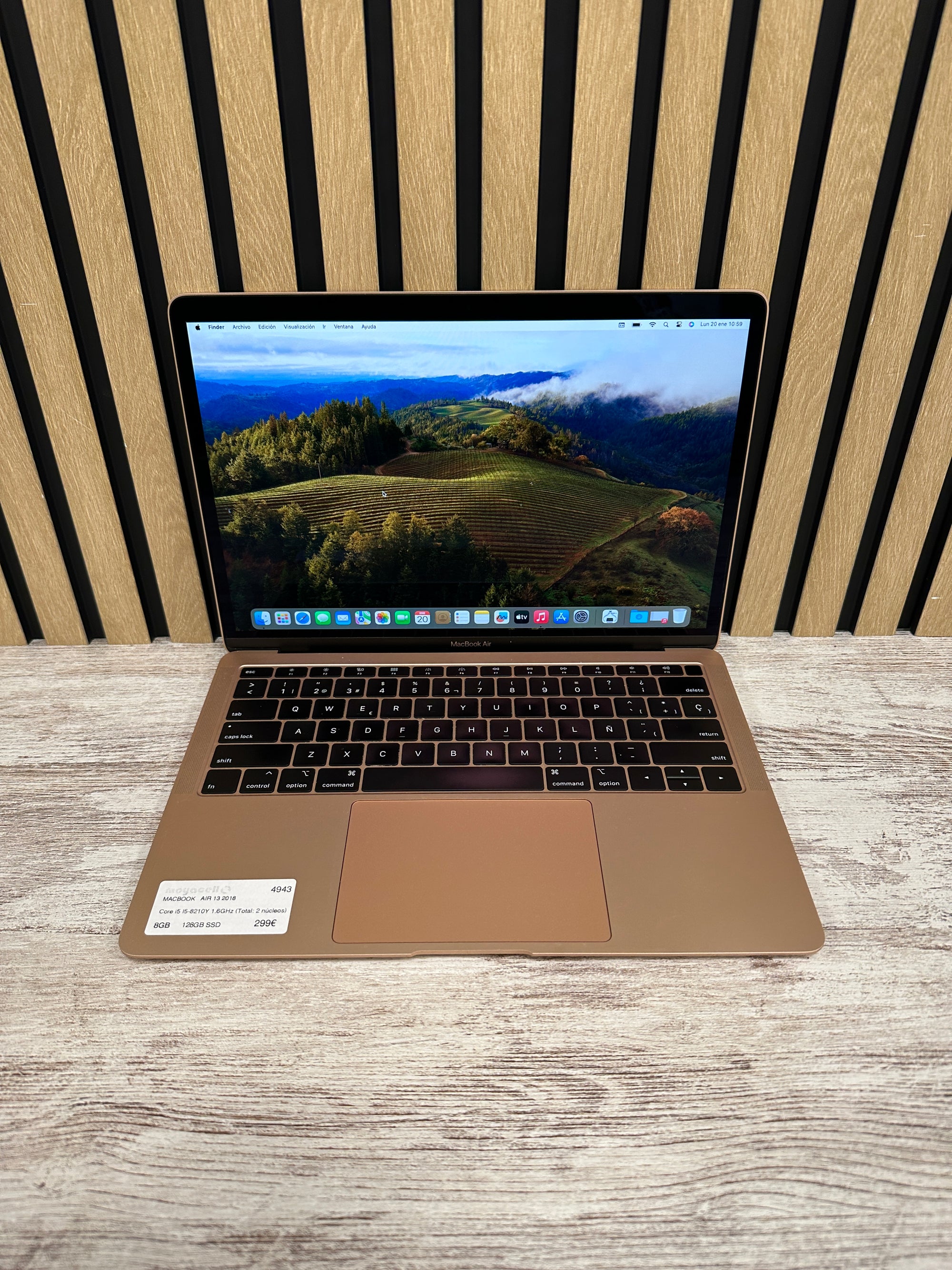 MacBook Air 13" 2018 i5 8gb 128gb SSD