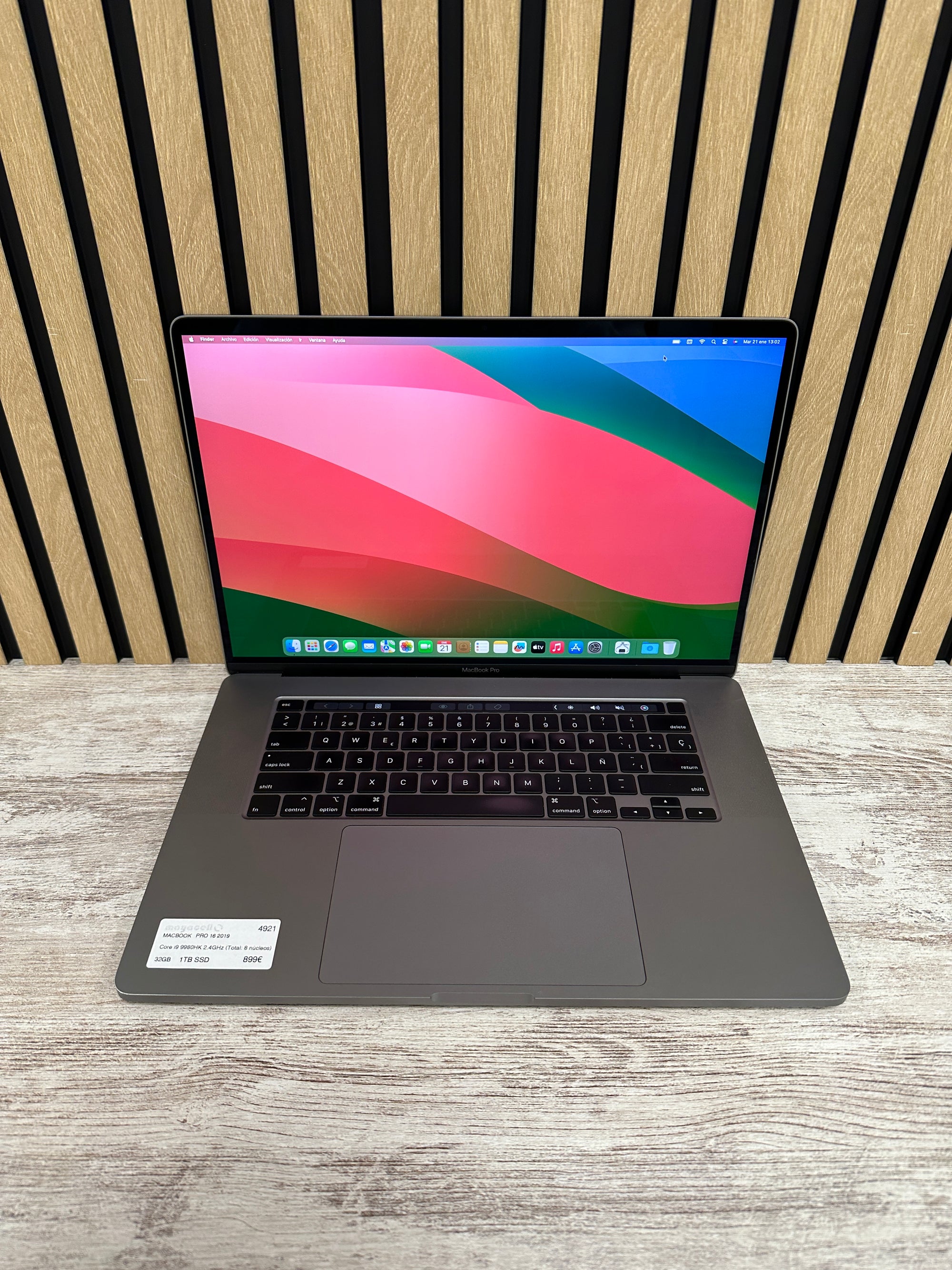 MacBook Pro 16" 2019 i9 32gb 1tb SSD