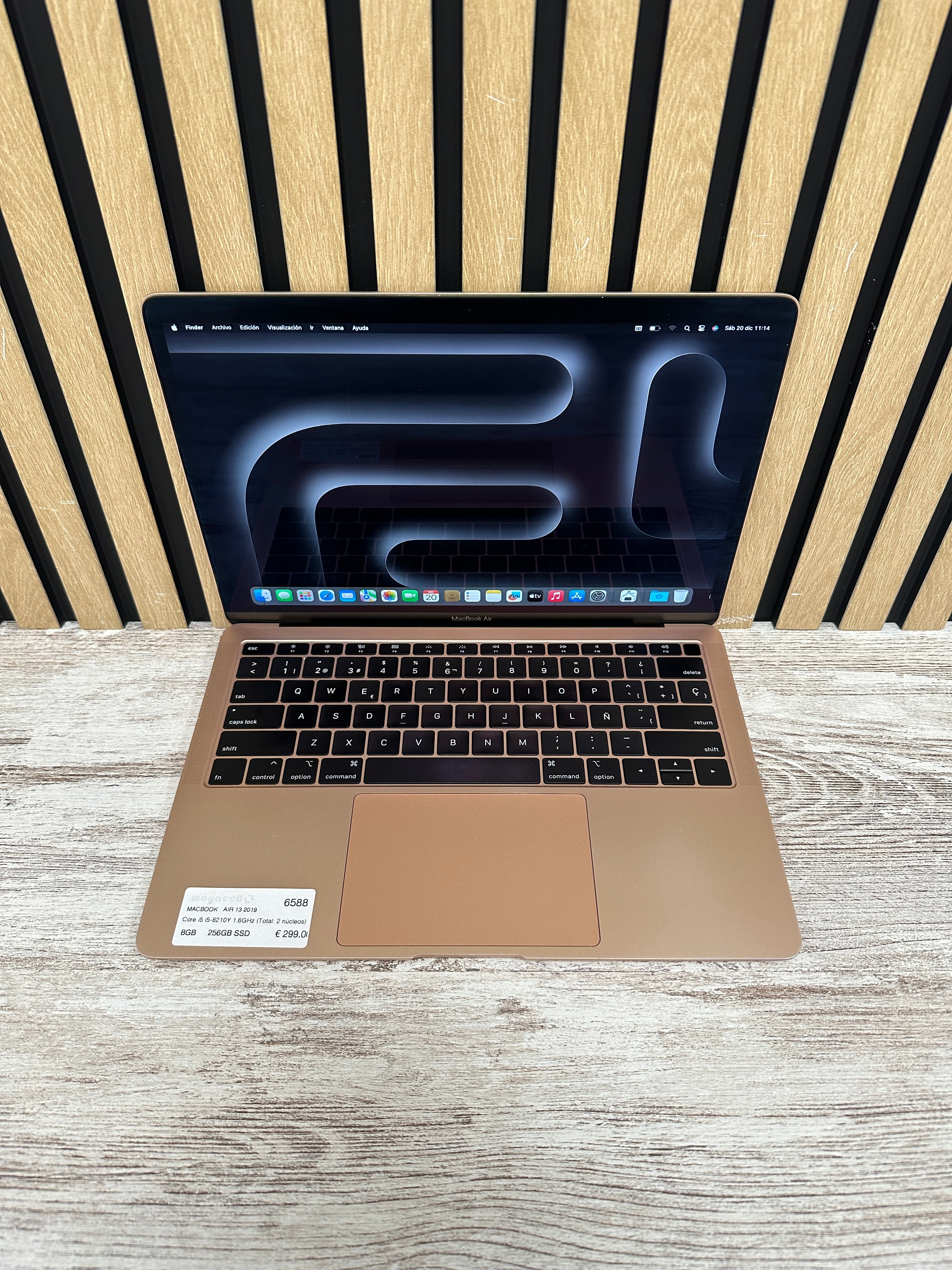 MacBook Air 13" 2019 i5 8gb 256gb SSD