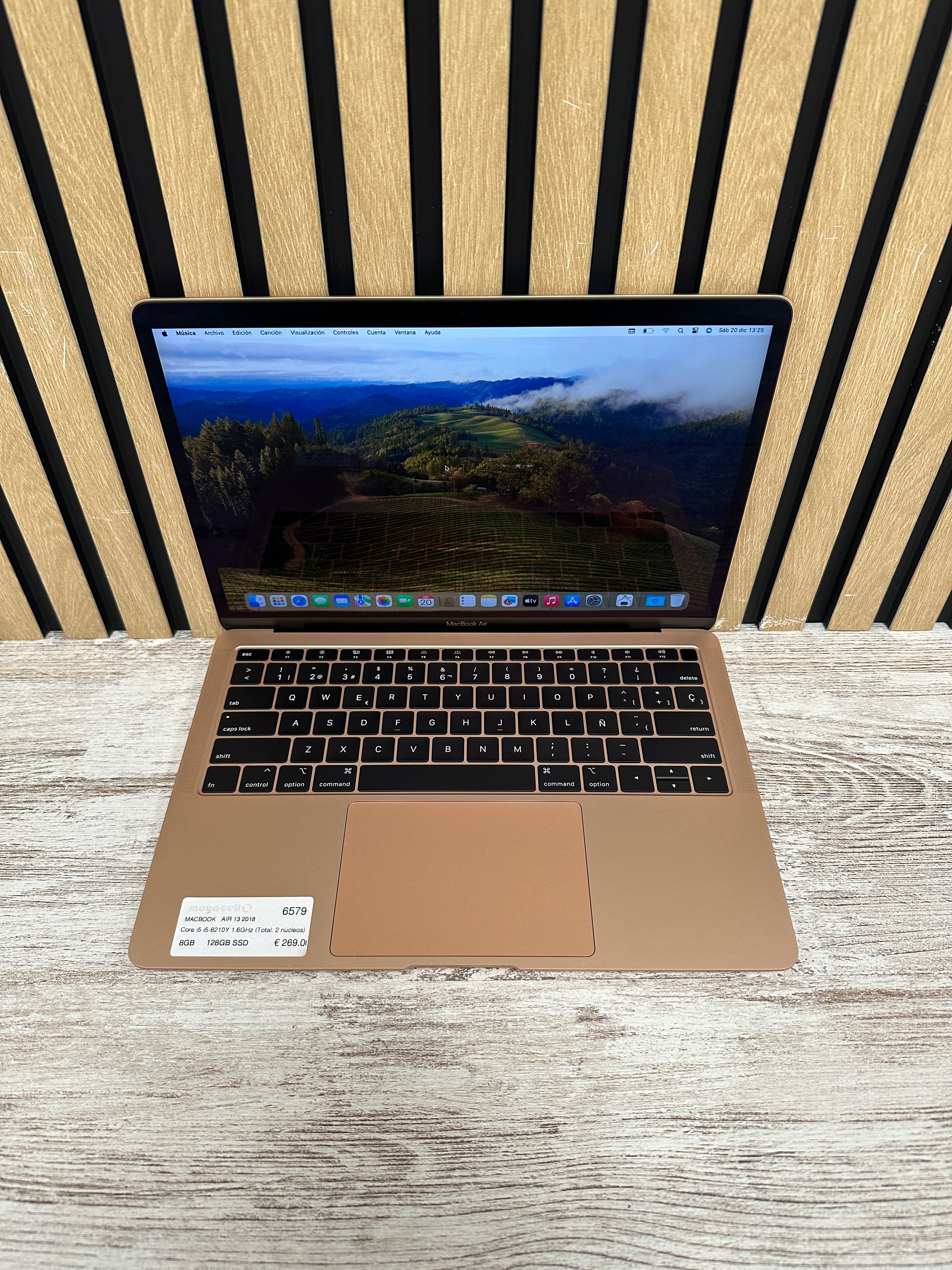 MacBook Air 13" 2018 i5 8gb 128gb SSD