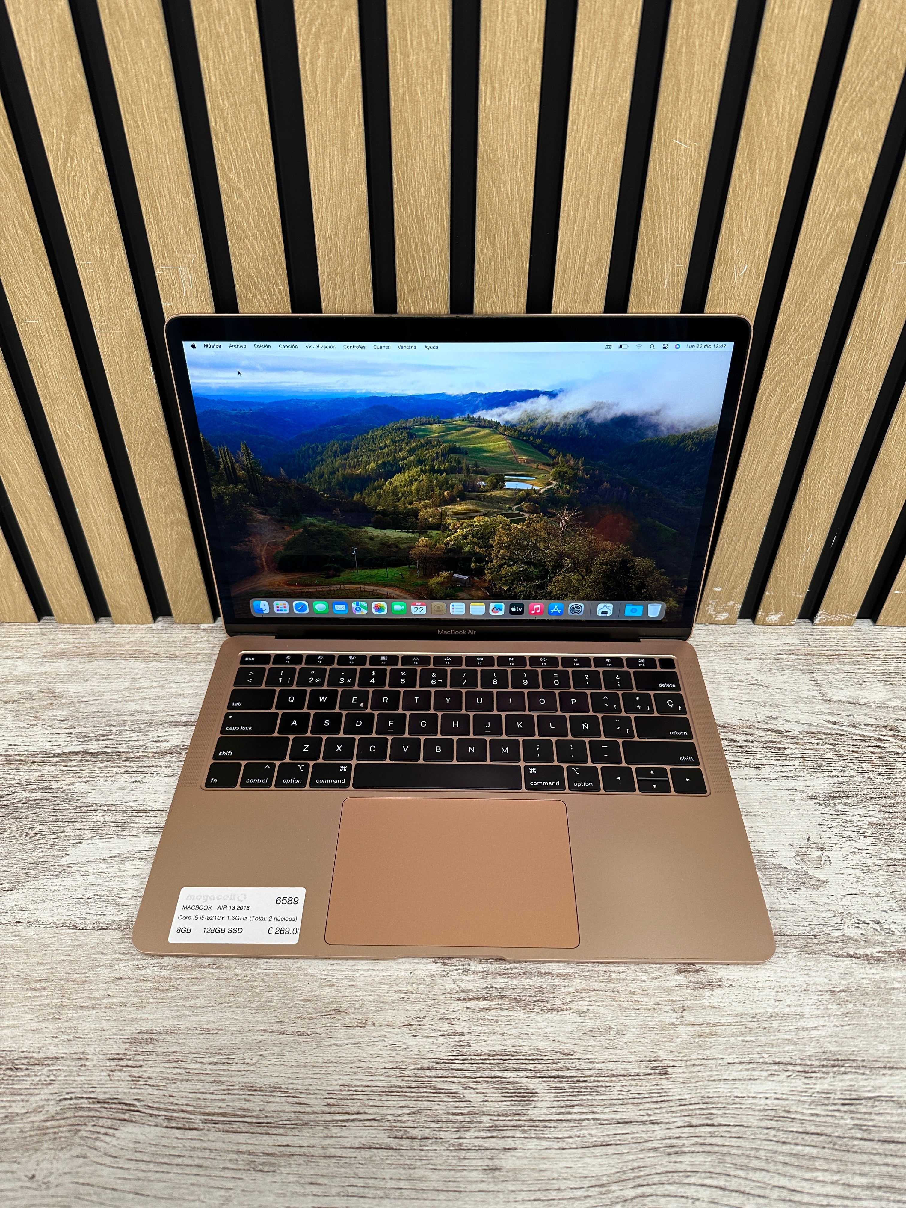 MacBook Air 13" 2018 i5 8gb 128gb SSD