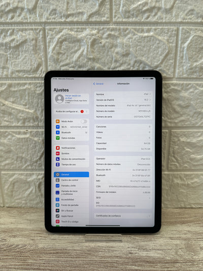 iPAD Air 4A GEN 64GB SIM