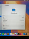 MacBook Air 13" 2020 M1 8gb 256gb SSD