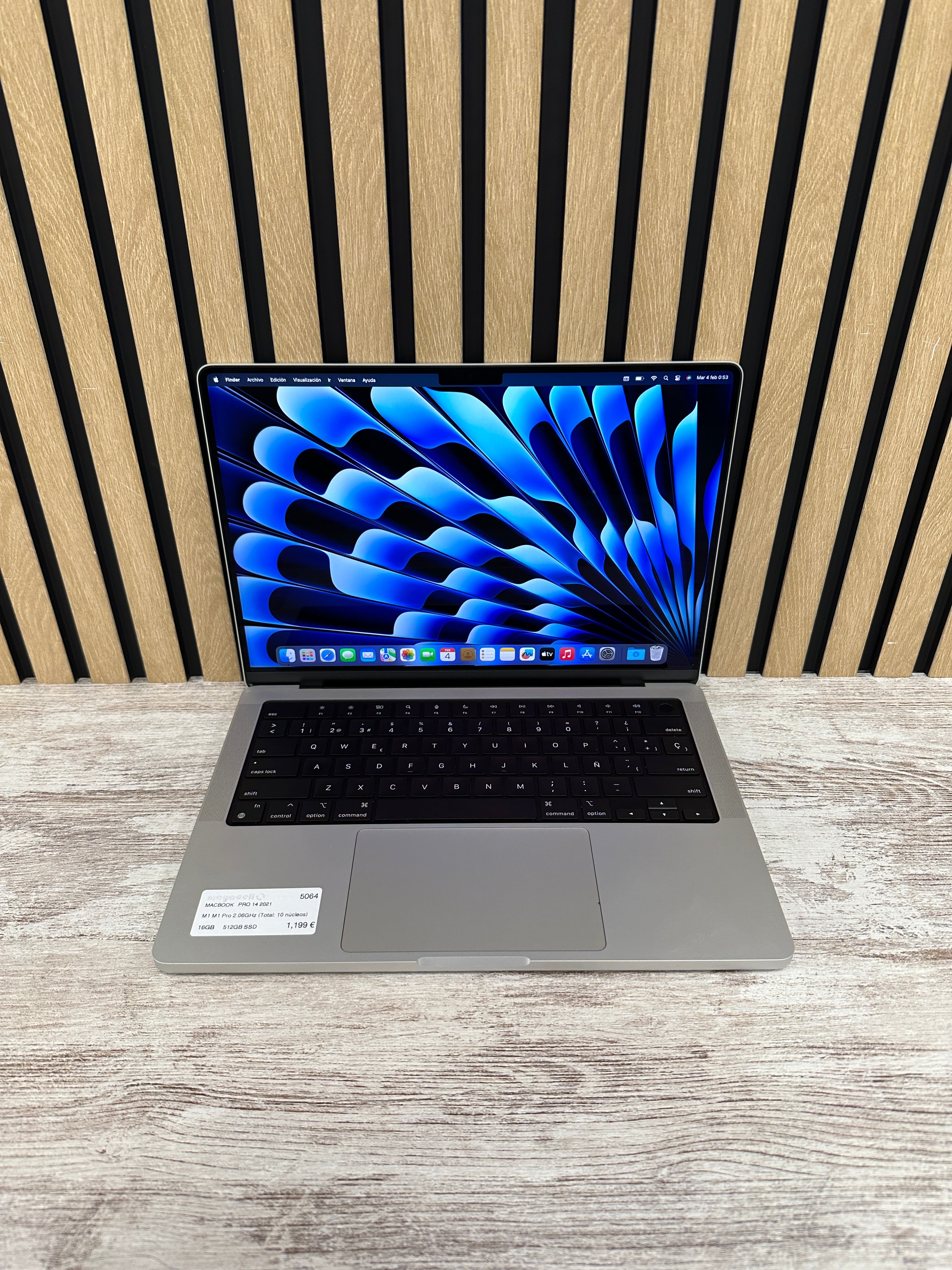 MacBook Pro 14" 2021 M1 PRO 16gb 512gb SSD