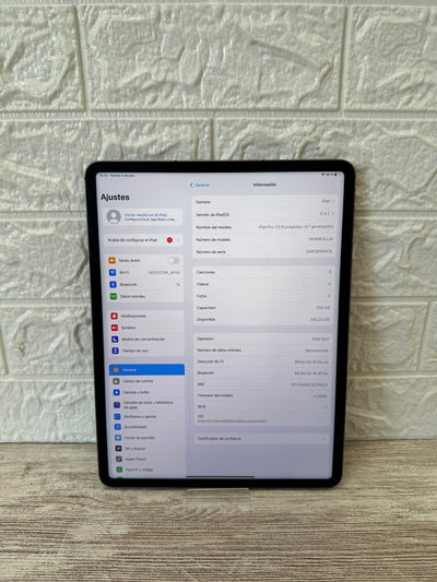 iPad Pro 12,9 5A GEN M1 256gb SIM