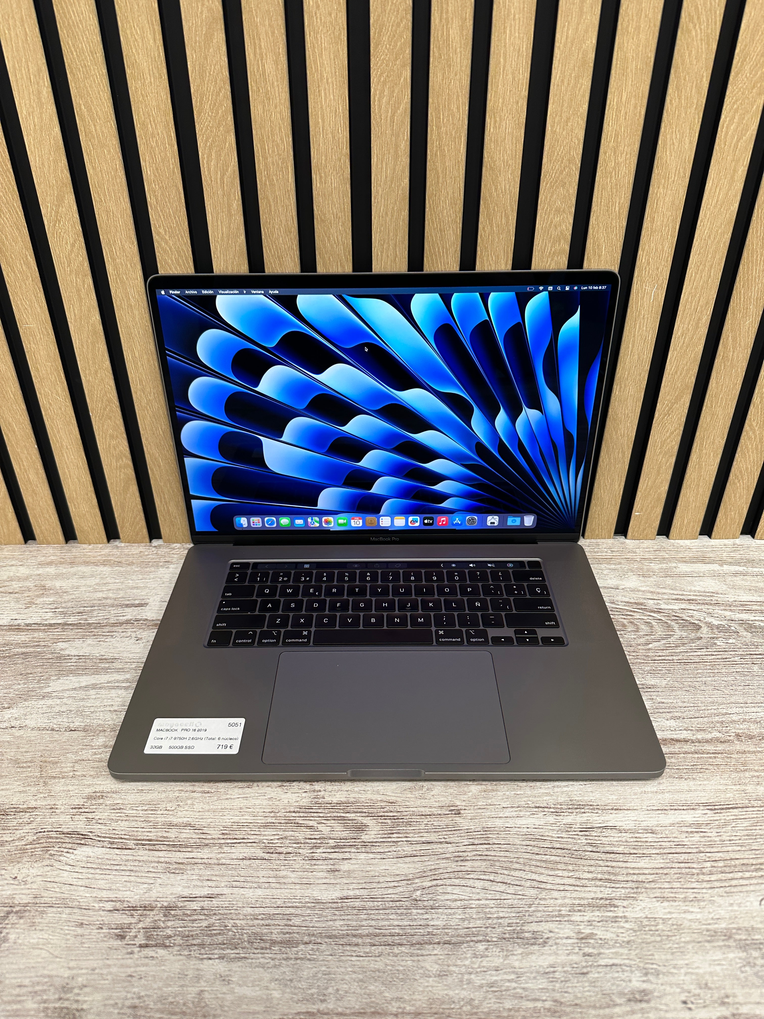 MacBook Pro 16" 2019 i7 32gb 500gb SSD