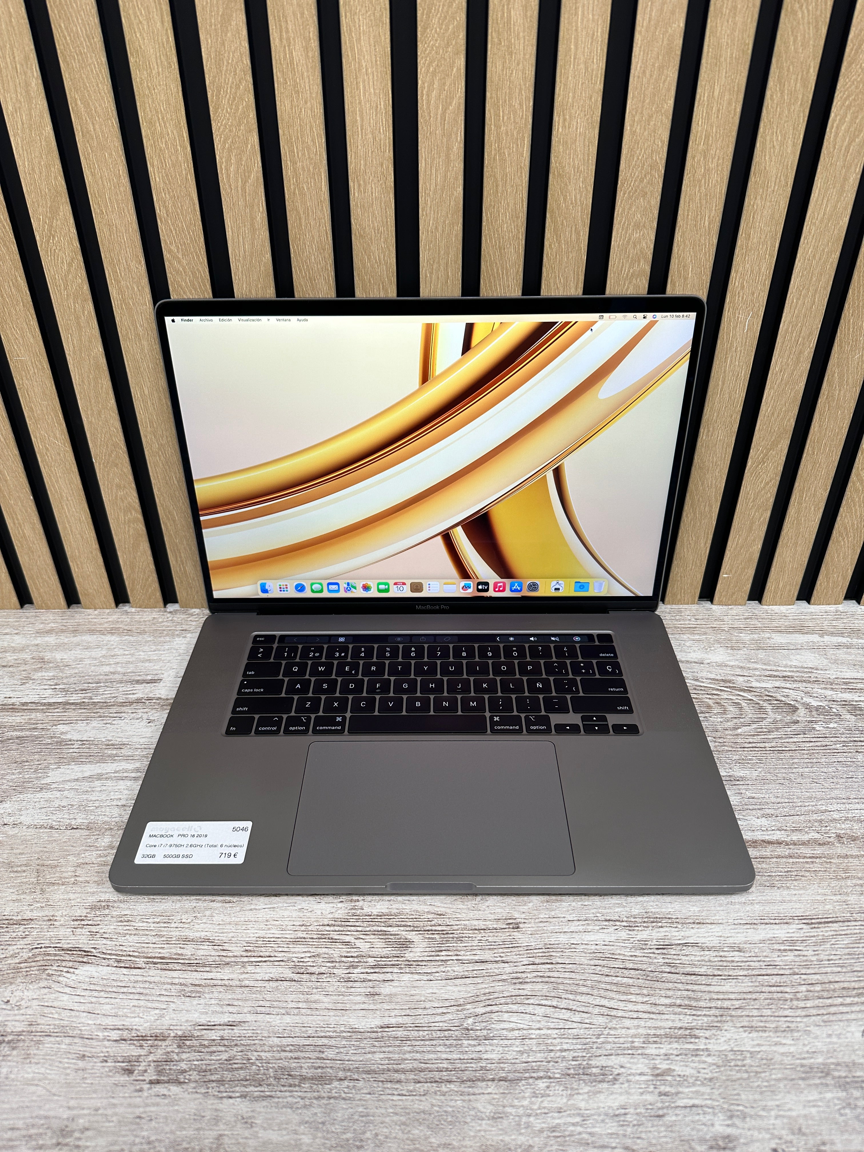 MacBook Pro 16" 2019 i7 32gb 500gb SSD