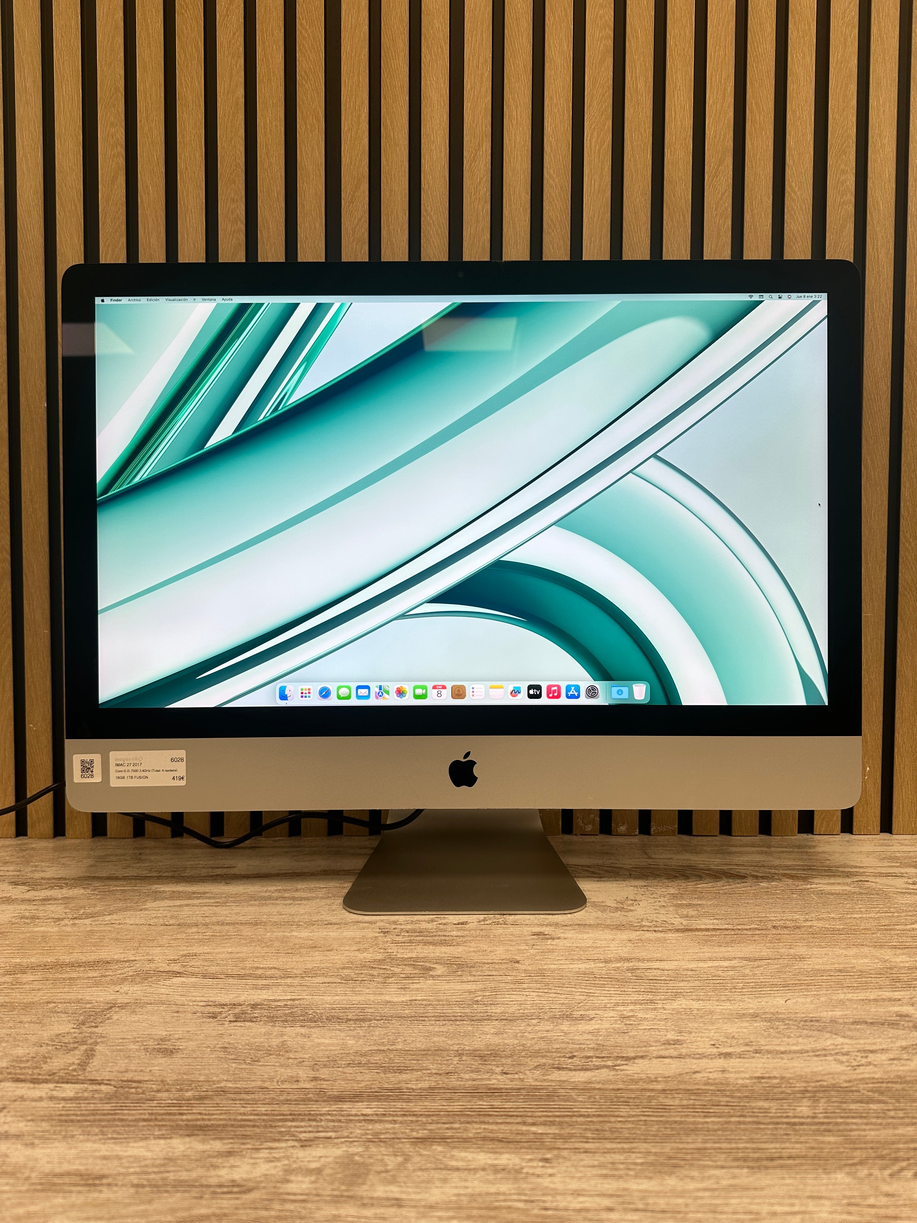 iMac 27" 2017 i5 16gb 1tb Fusion