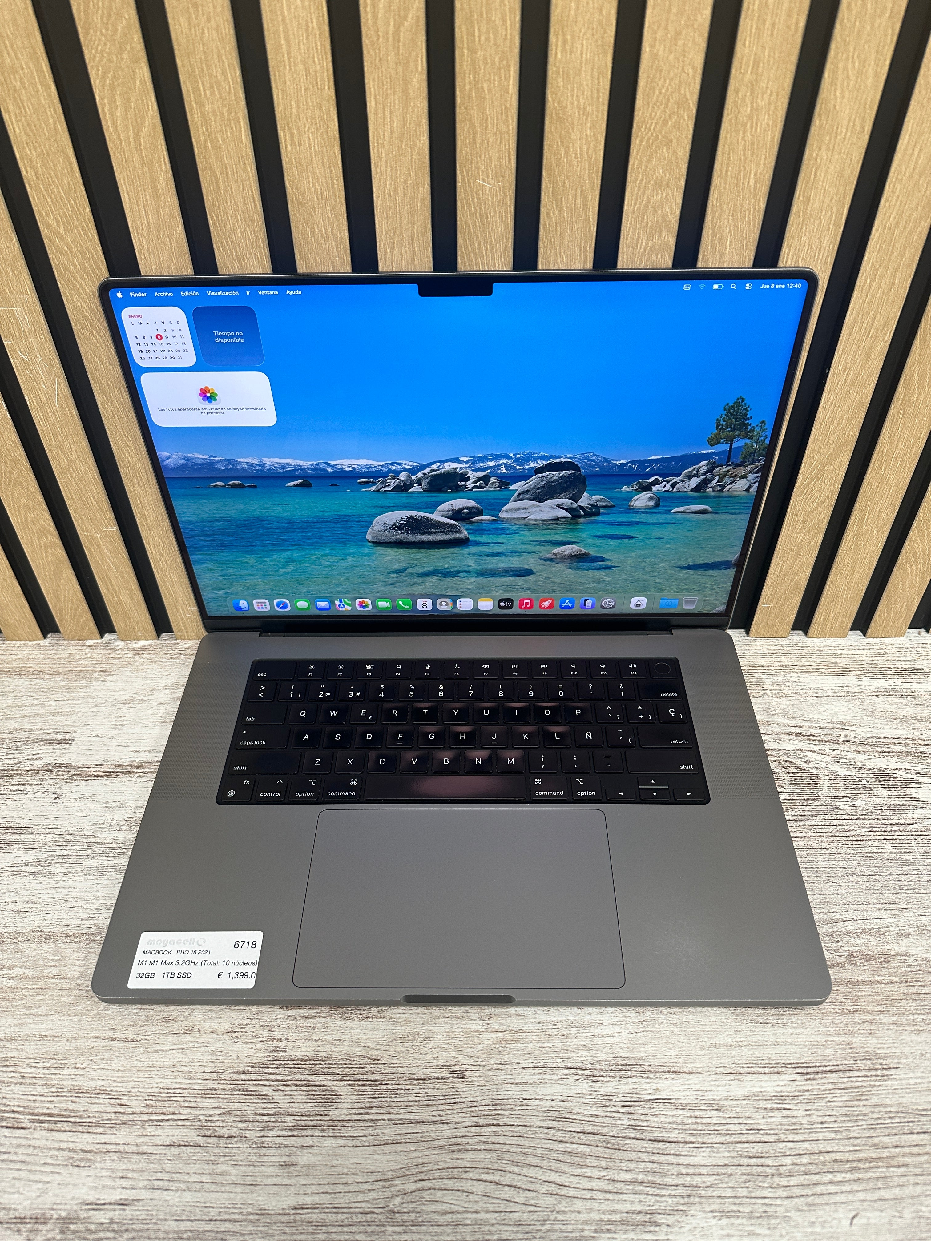 MacBook Pro 16" 2021 M1 MAX 32gb 1tb SSD