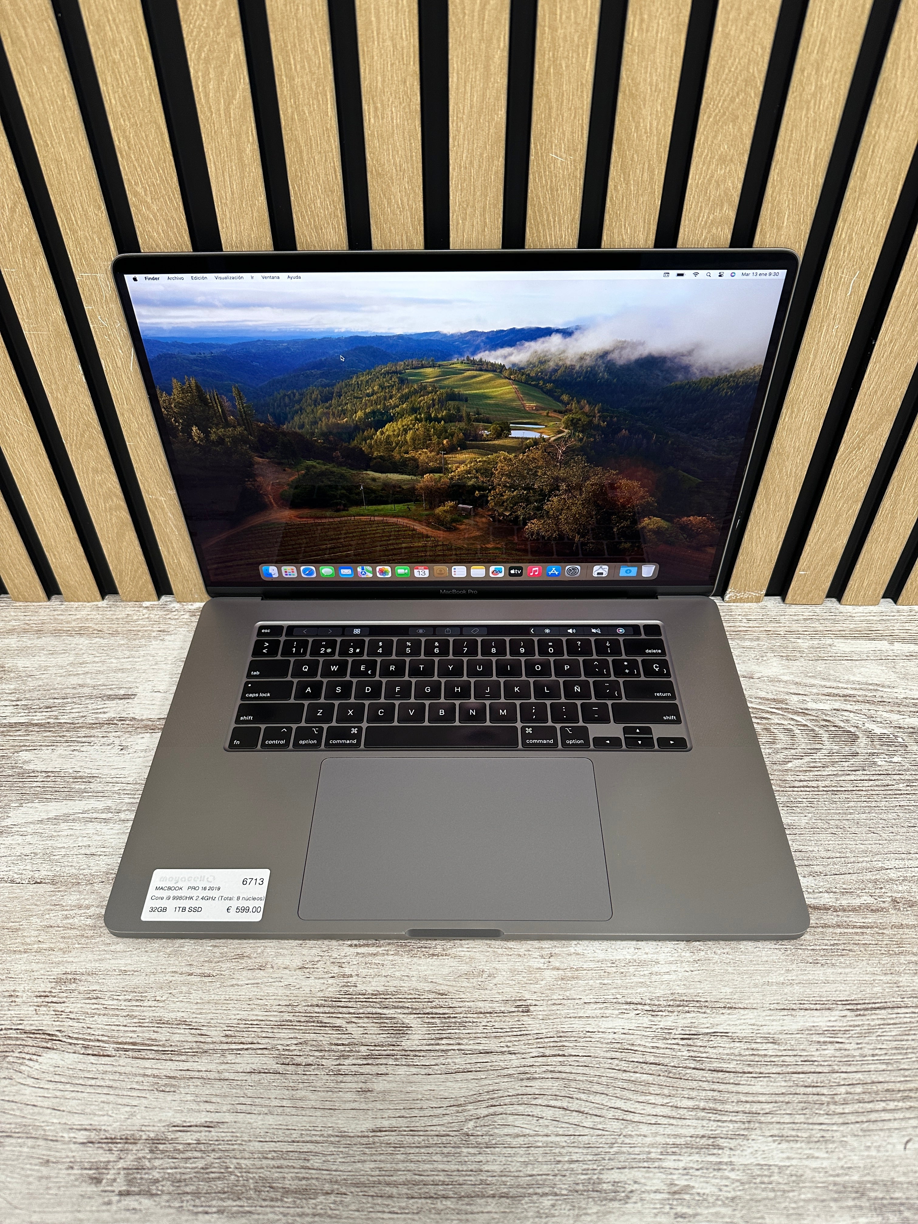 MacBook Pro 16" 2019 i9 32gb 1tb SSD